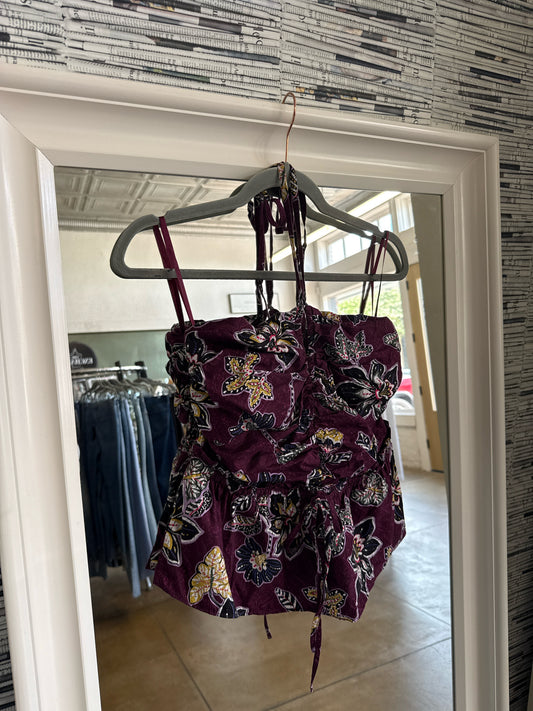 LOFT Size S Purple Top