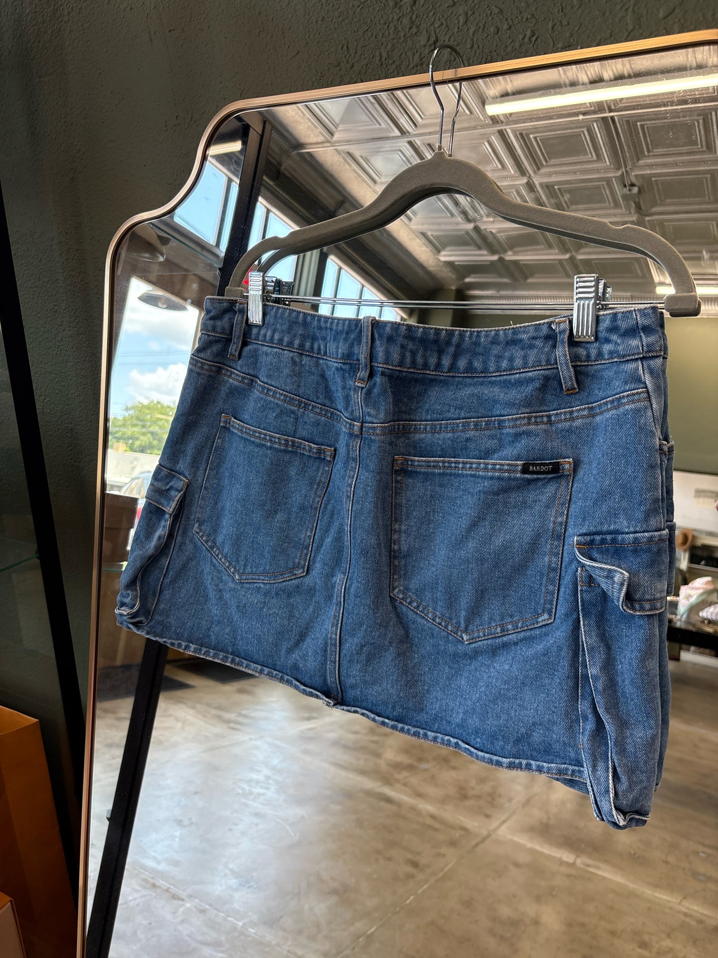 BARDOT Size XL Jean Skirt