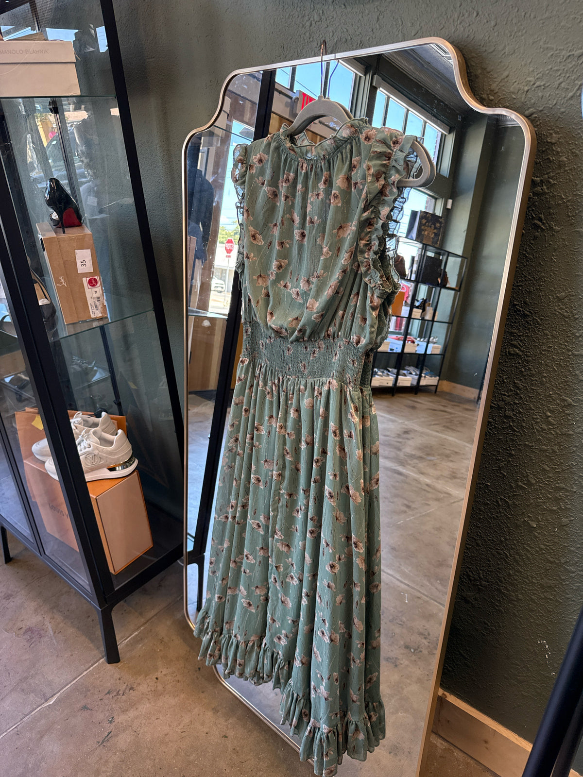 Lulus Size M Green Dress