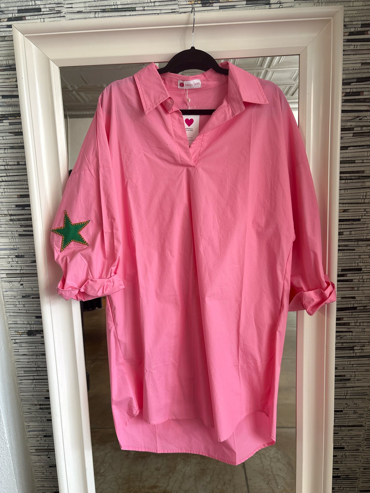 Caryn Lawn Pink Dress