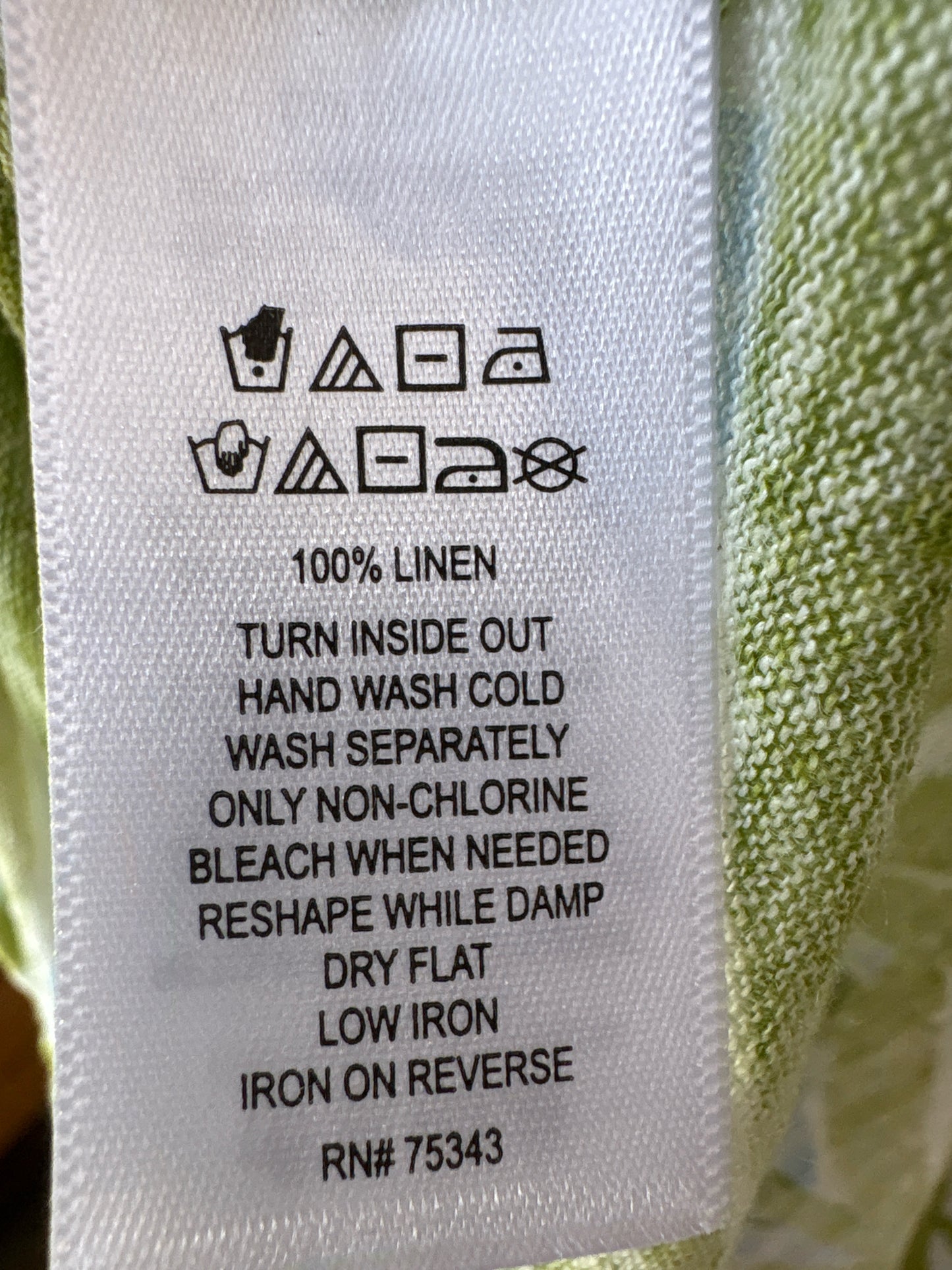 Sigrid Olsen Size XL green and blue Top