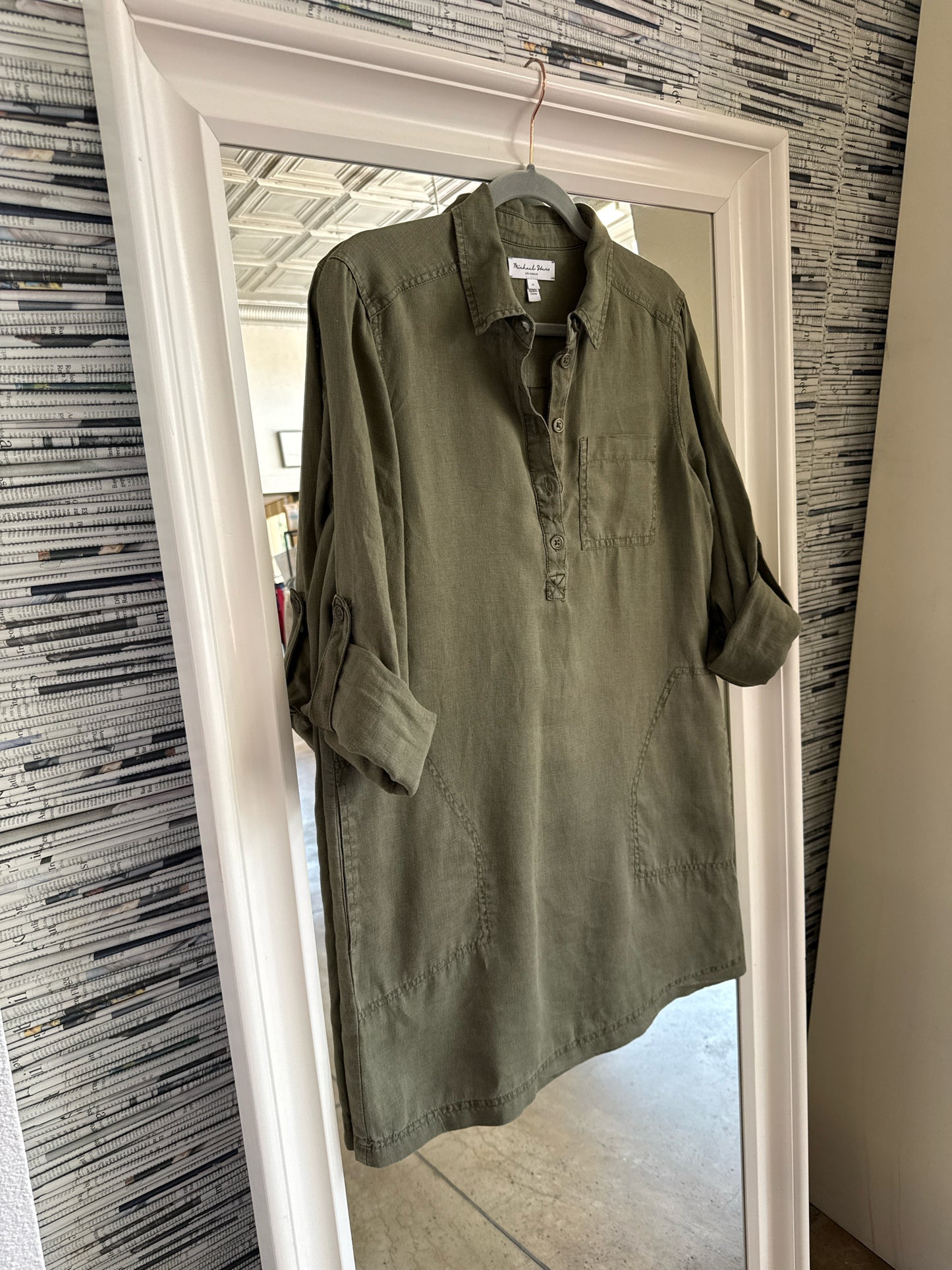 Michael Stars Size S Green Dress