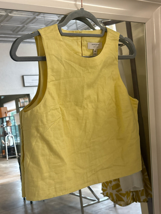 Banana Republic Size XS Yellow tank Top