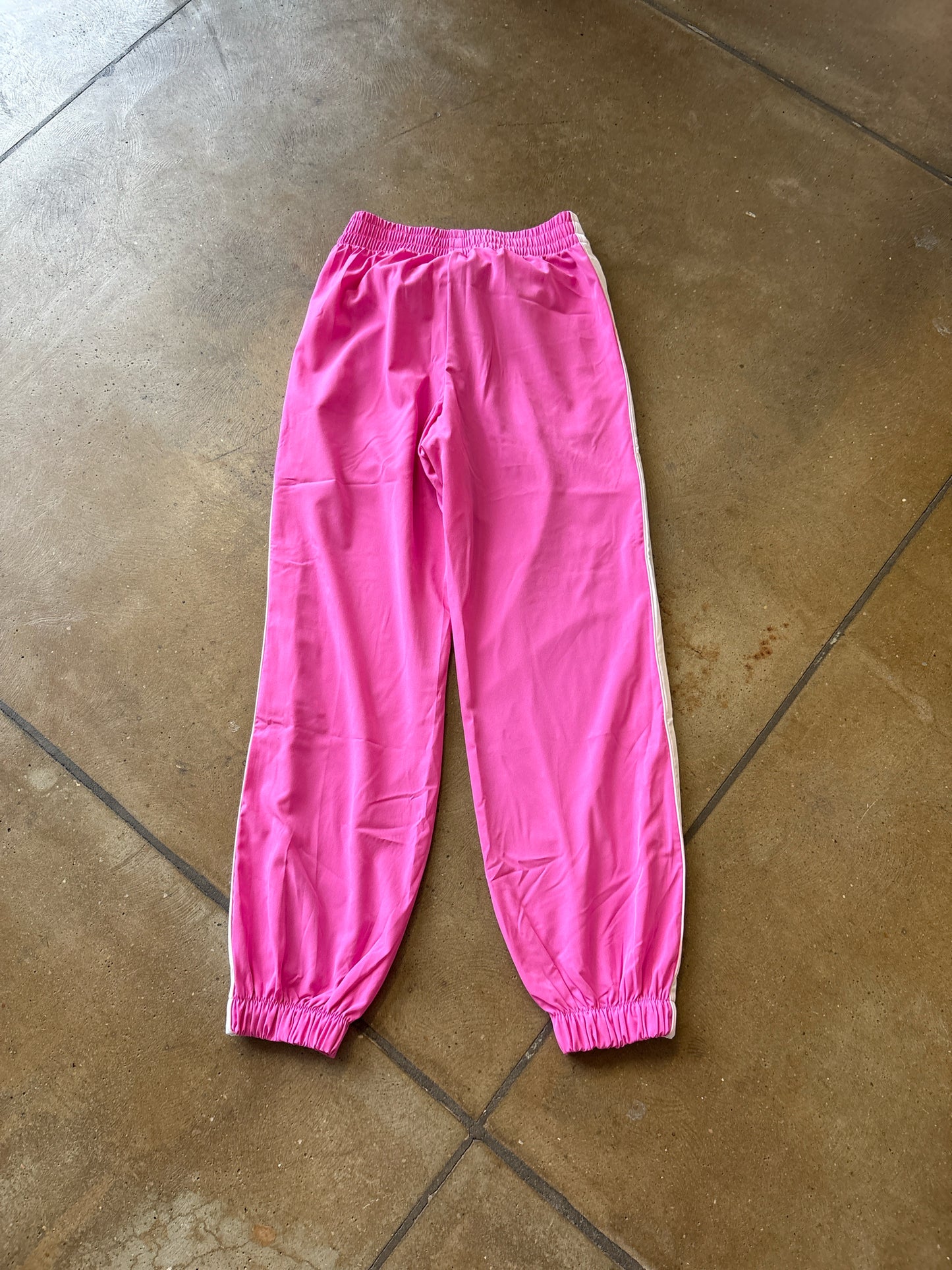 Victorias Secret XS pink and white Pants