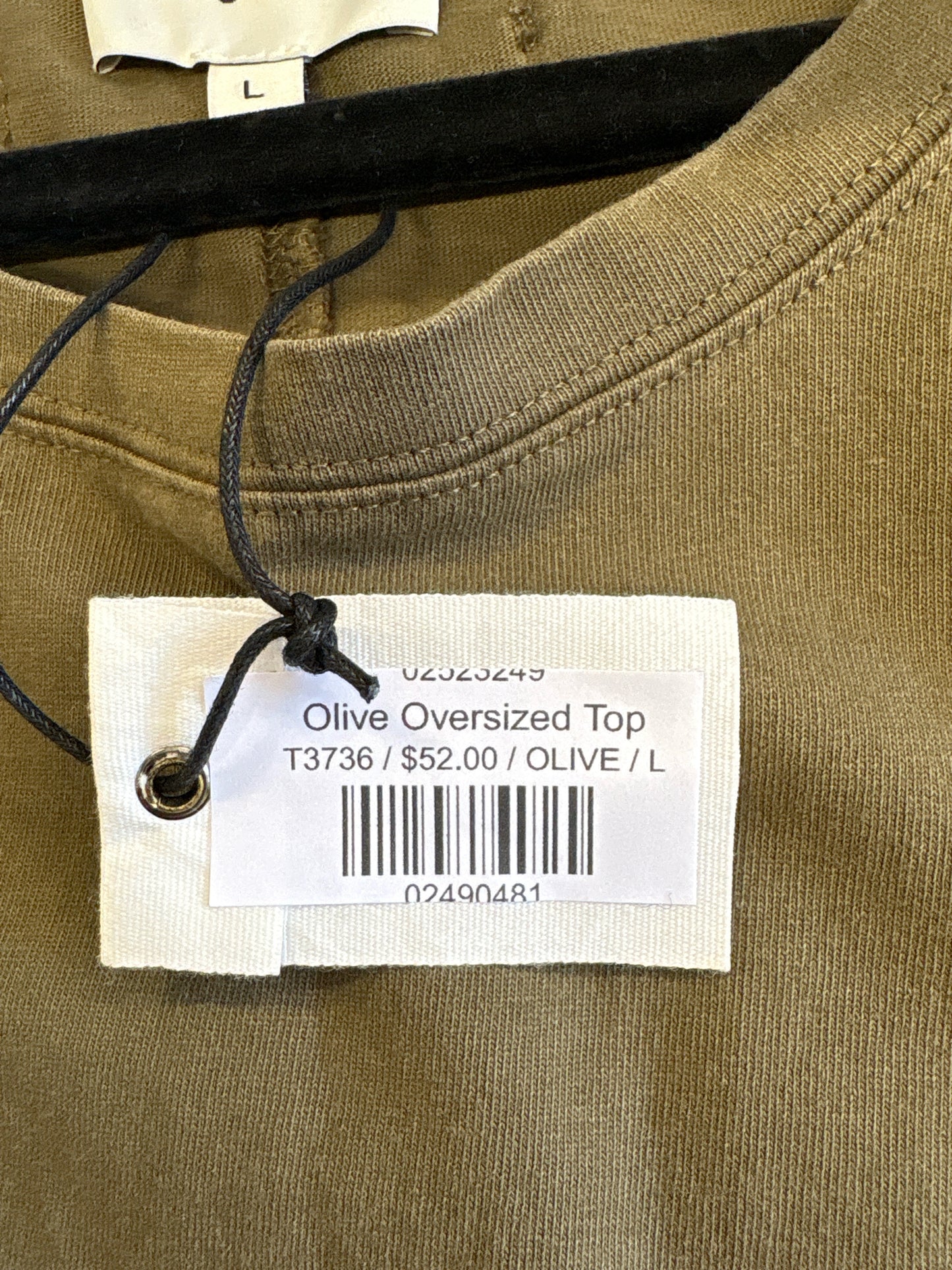 Miou Muse Size L Olive Top