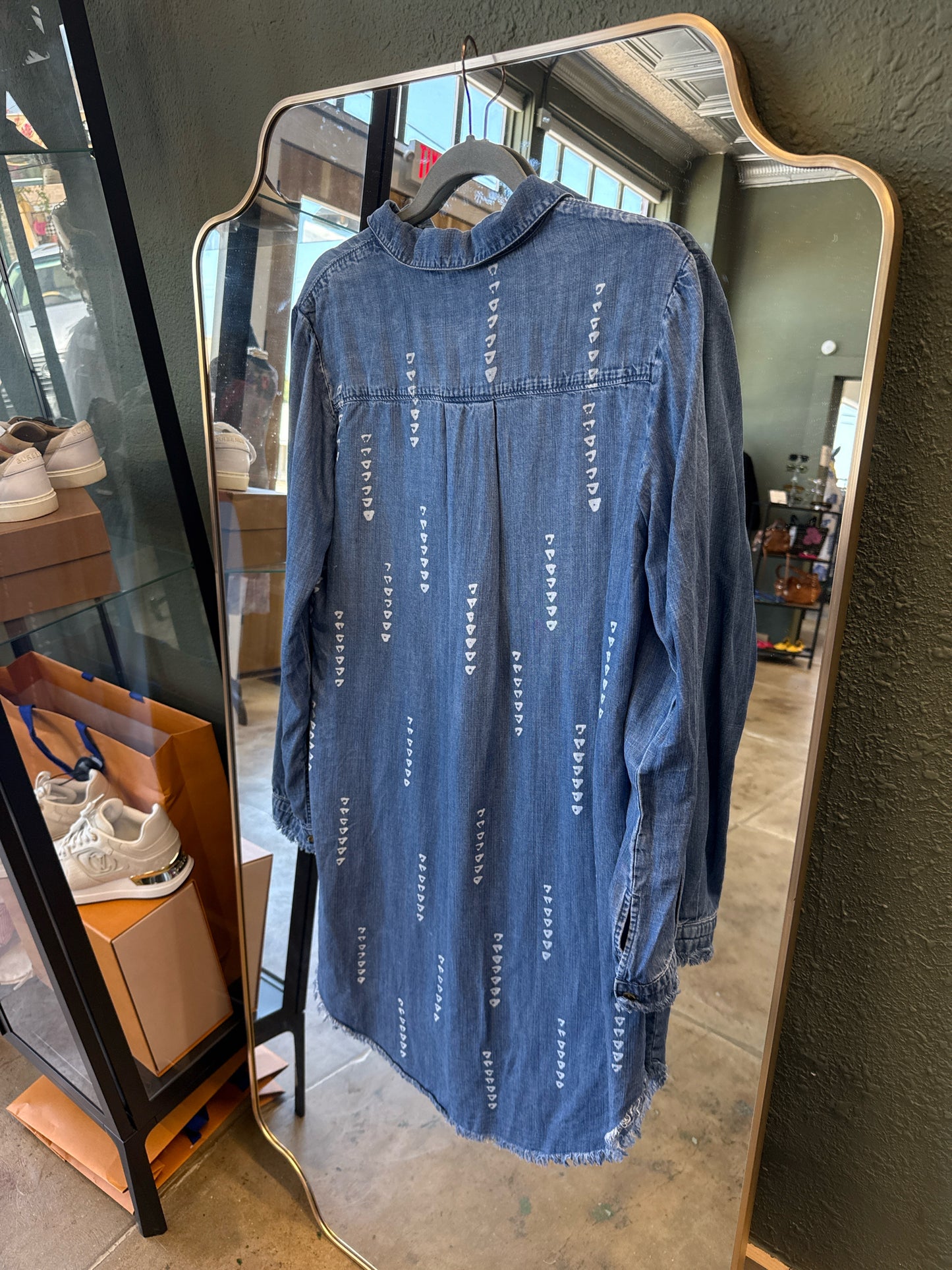 Cloth & Stone Size M Denim Dress