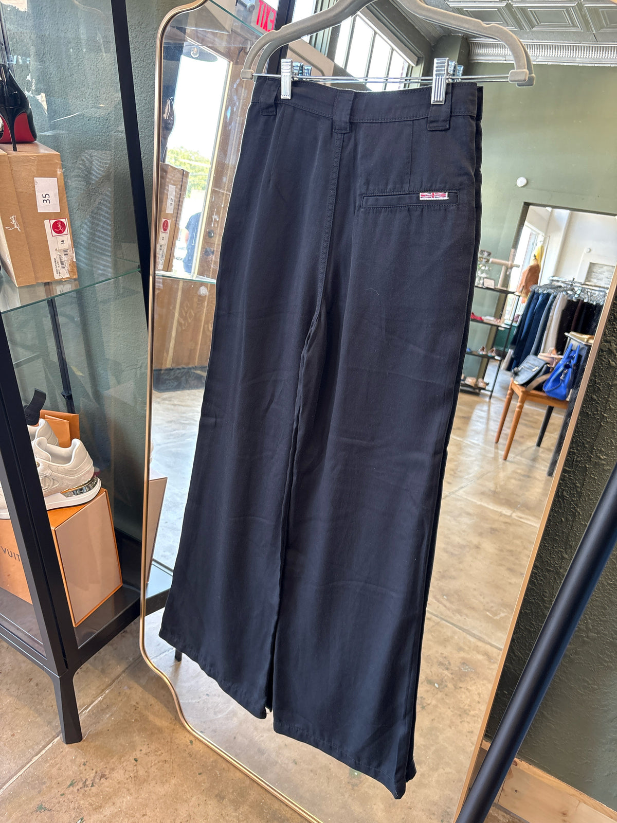 Hudson Size 24 Black Pants