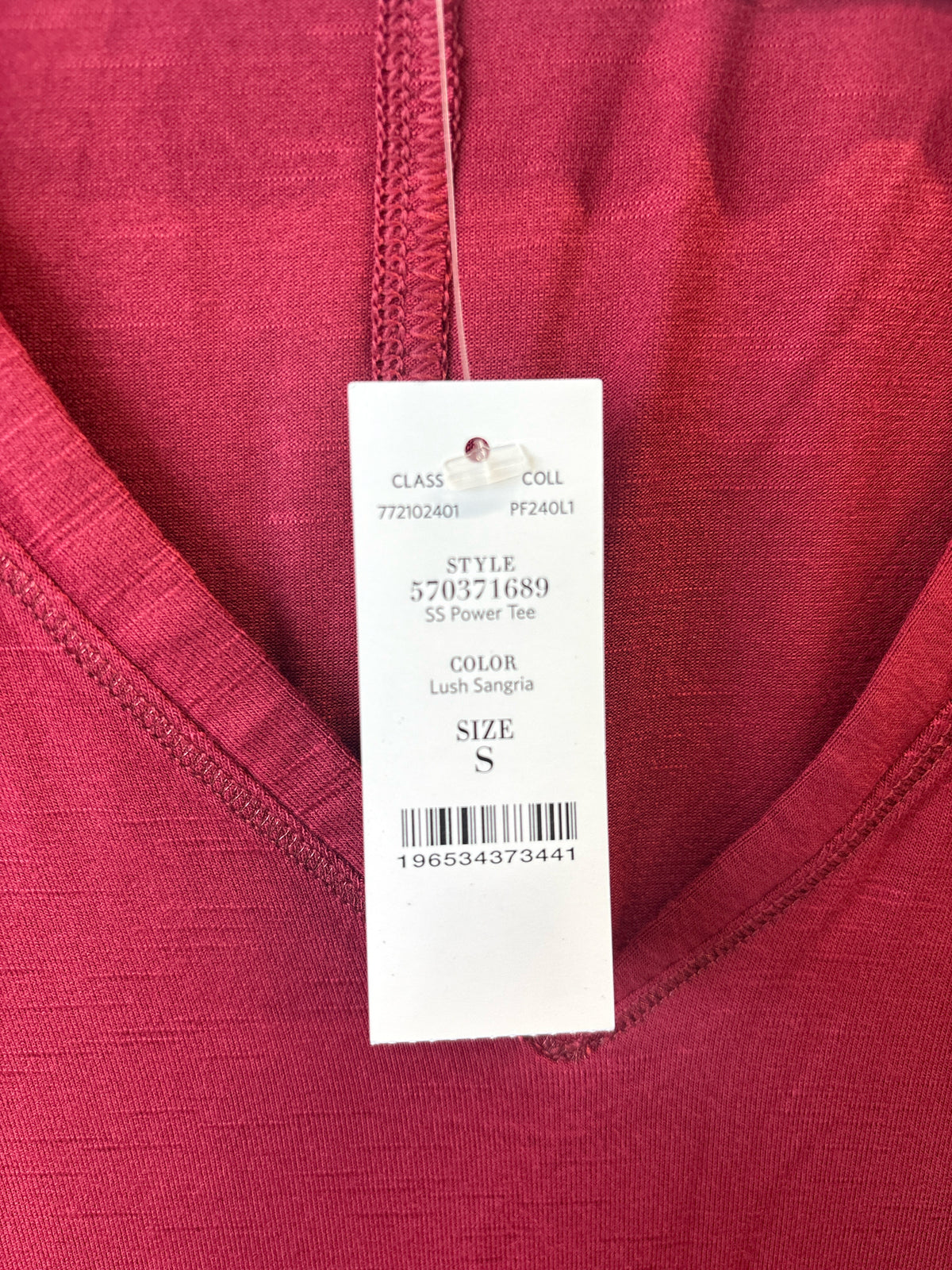 White House Black Market Size S Berry Top
