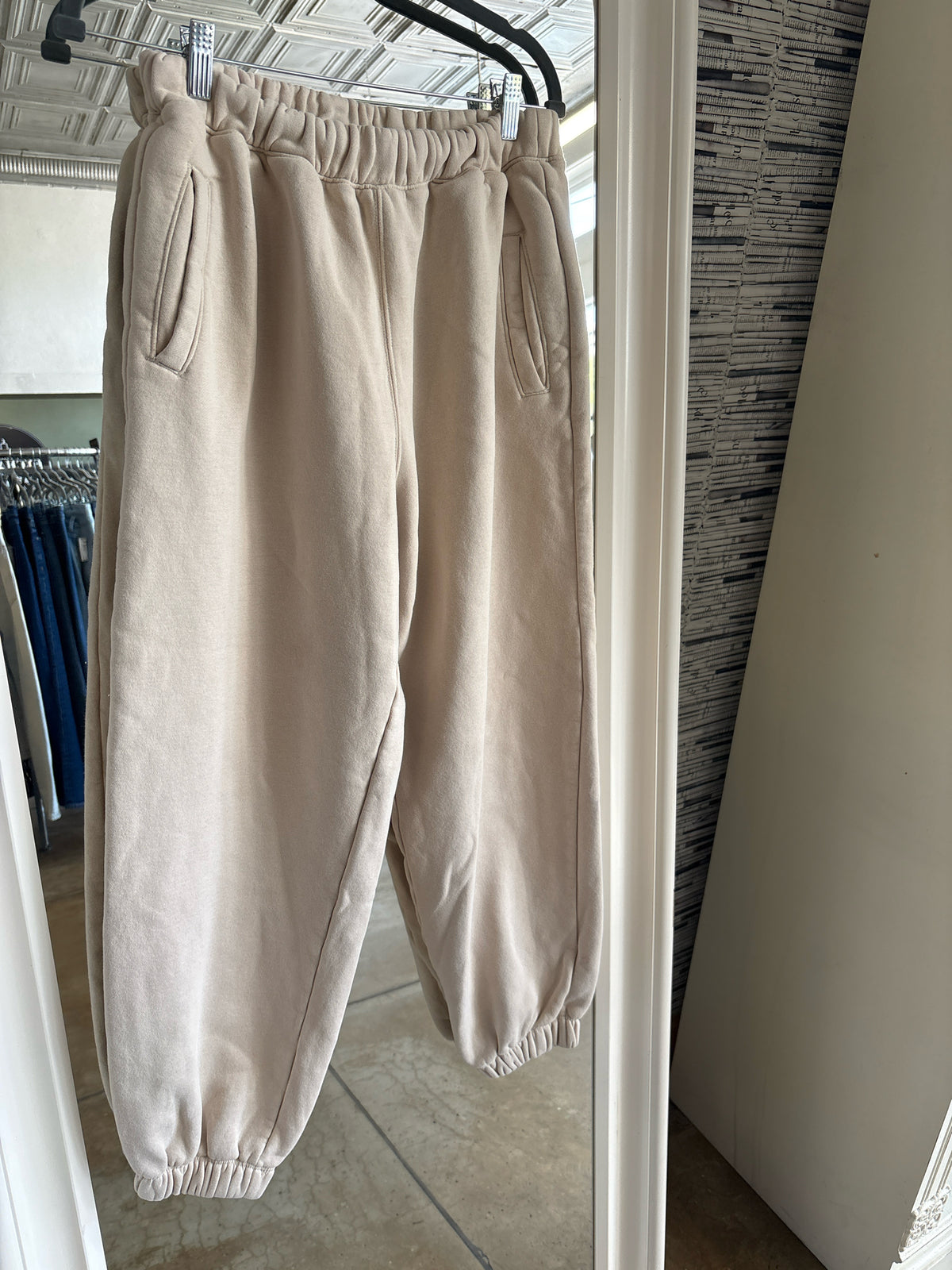 Abercrombie & Fitch Size M Ivory Two Piece Set