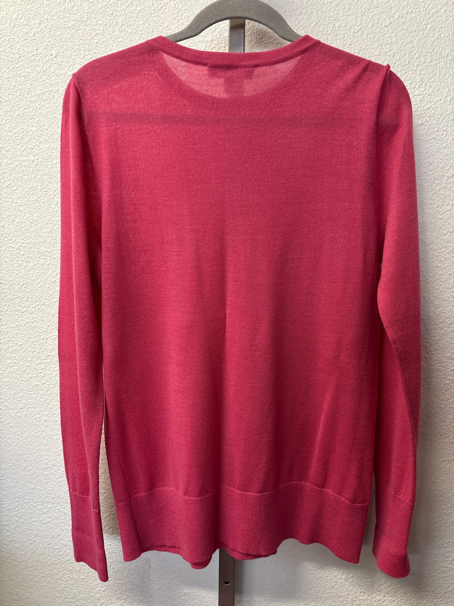 ANN TAYLOR Size M Pink sheer Top