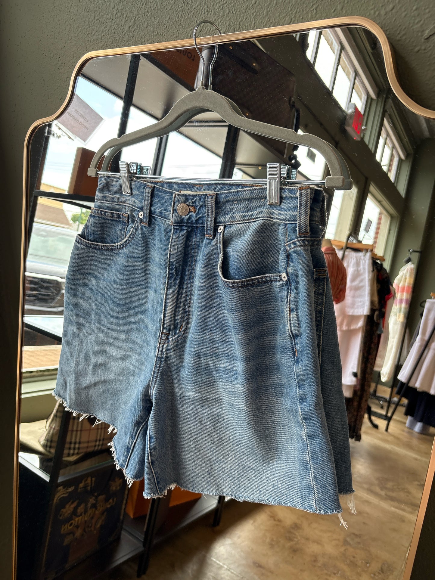 MADEWELL Size 28 Denim Shorts