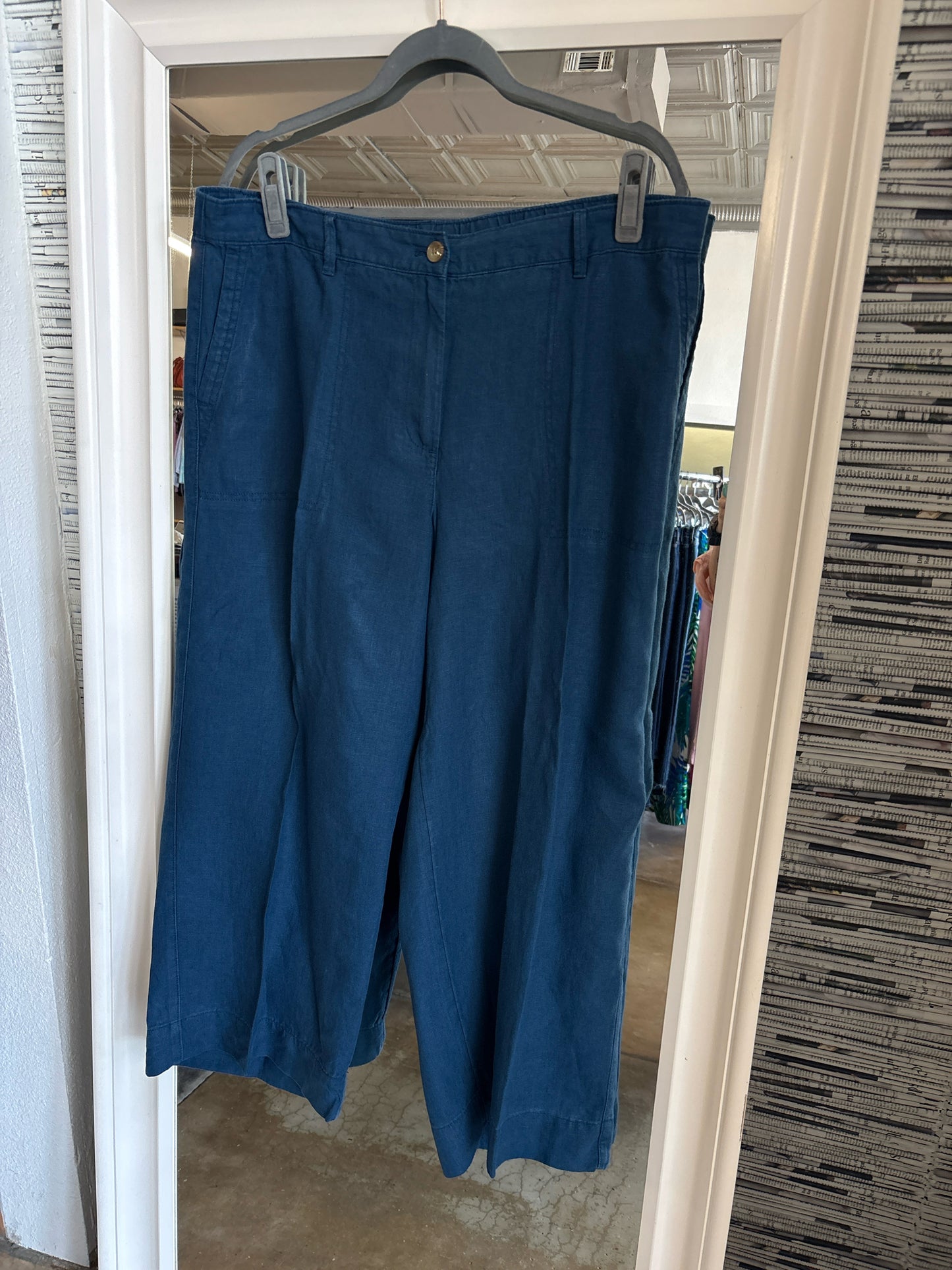 J Jill Size L Blue Pants