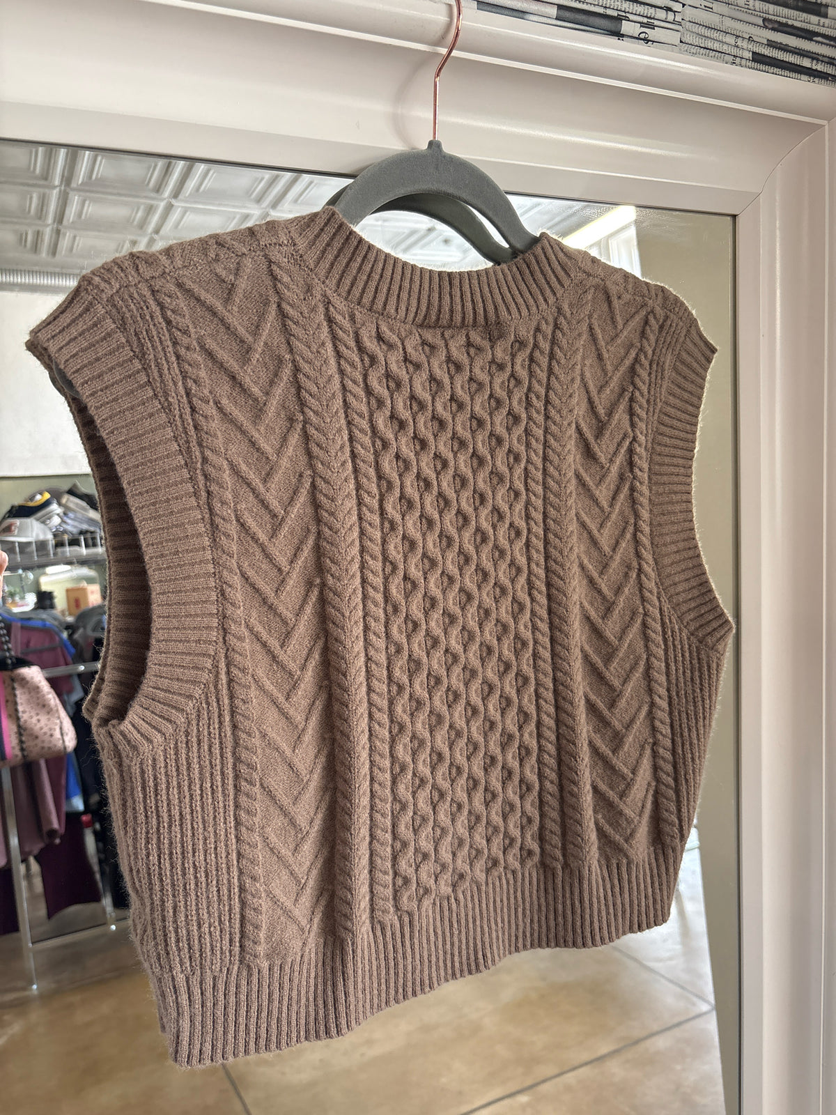 Miou Muse Size S Brown Vest