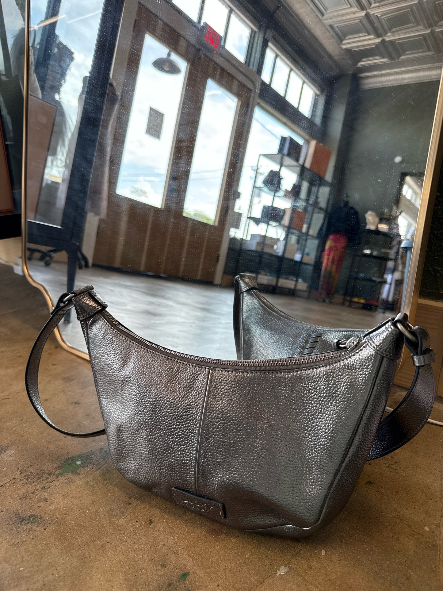 Lucky Brand Silver Bag