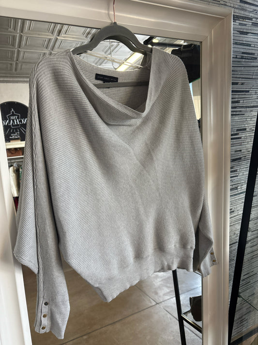 Joan Vass Size M grey Top