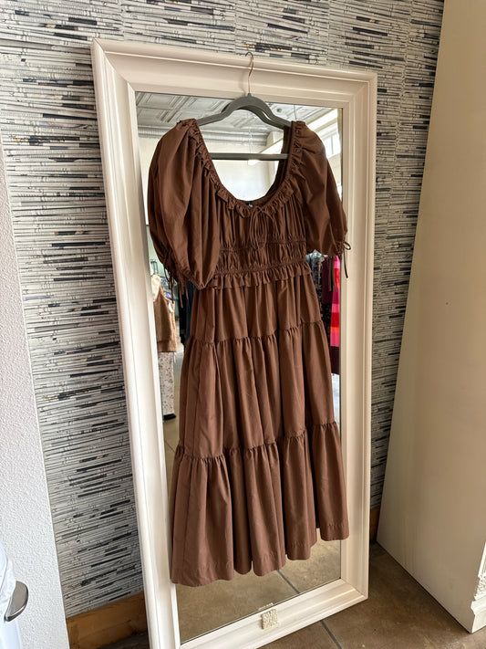 En Saison Size XS Brown Dress
