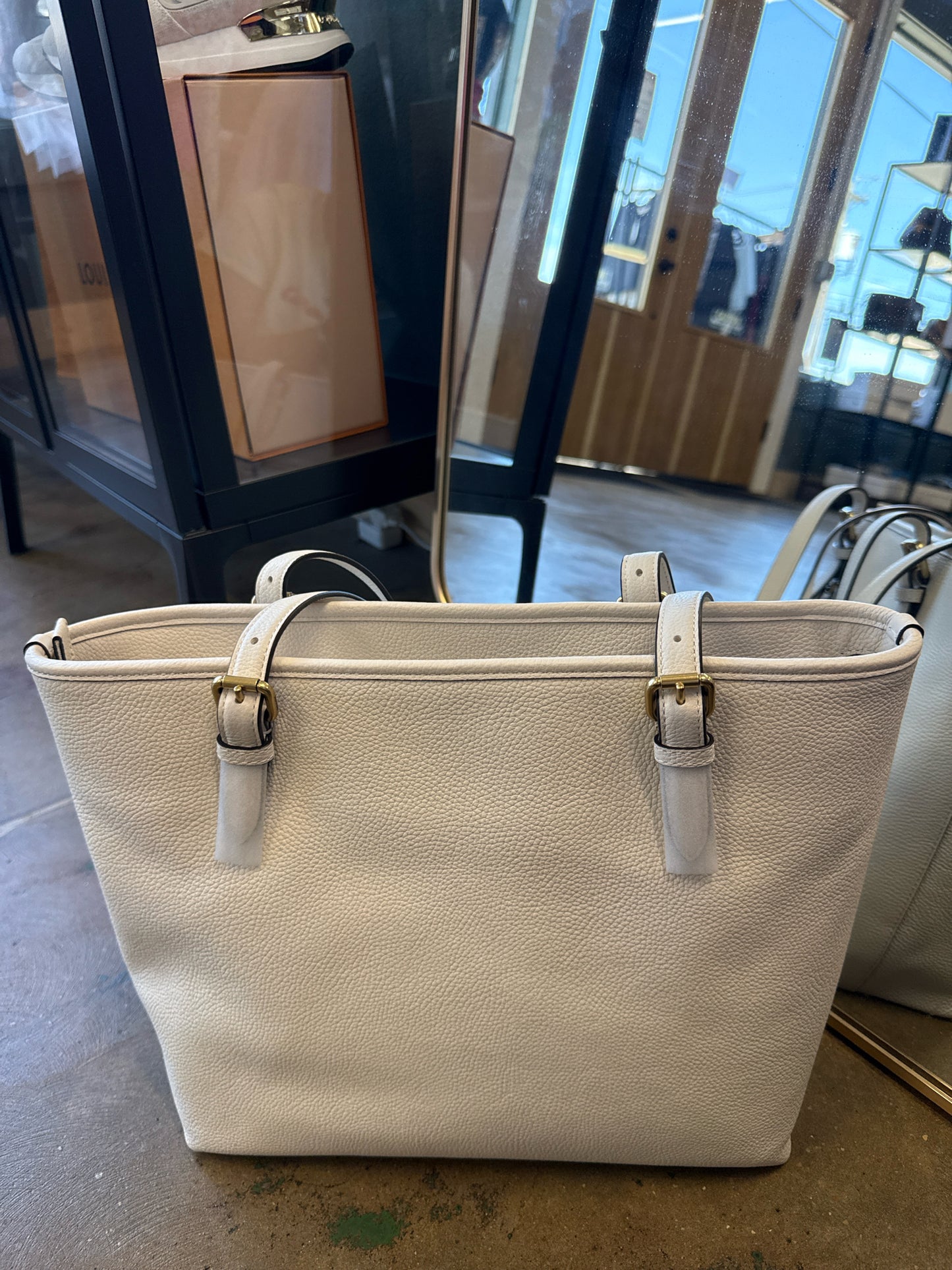 COACH Cream Purse