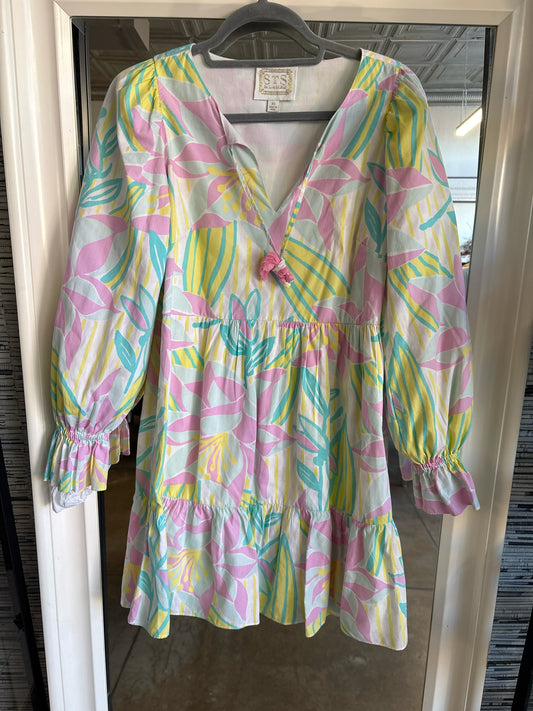 Sail To Sable Size XS Pink/multi Floral Dress