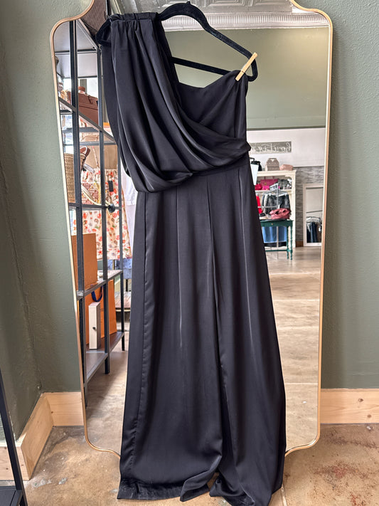 do & be Size S Black One shoulder Romper