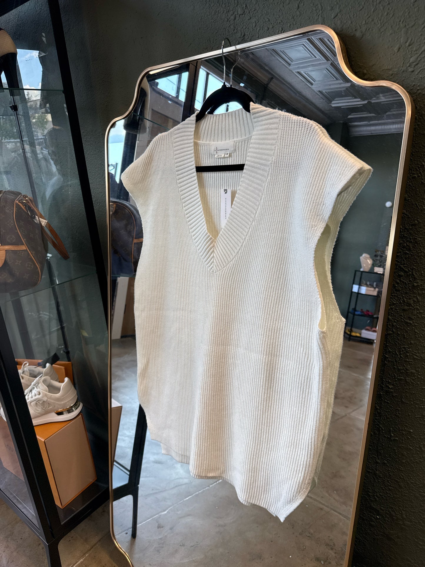 Anthropologie Size OS White Sweater
