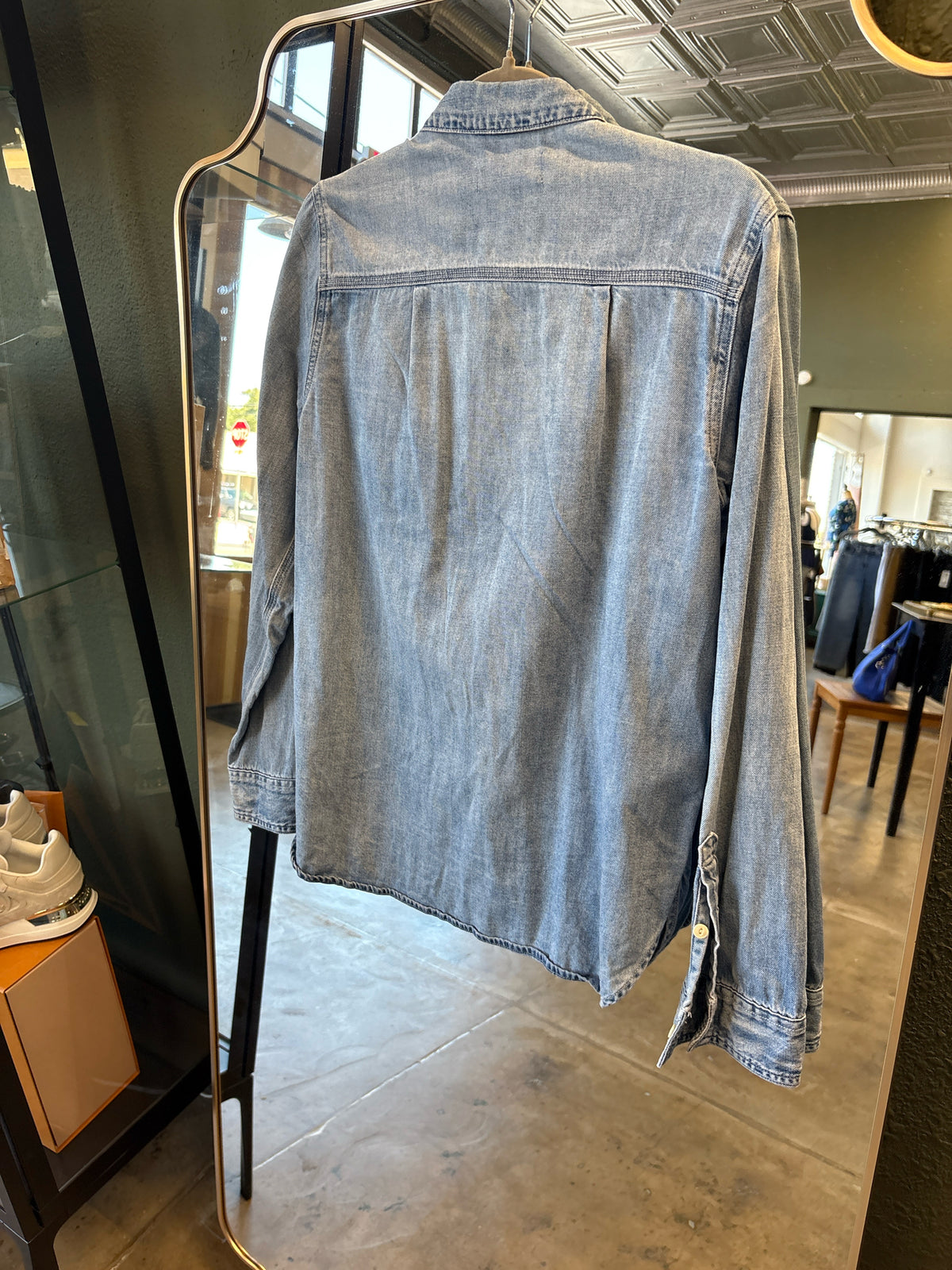 Quince Size M Denim Top