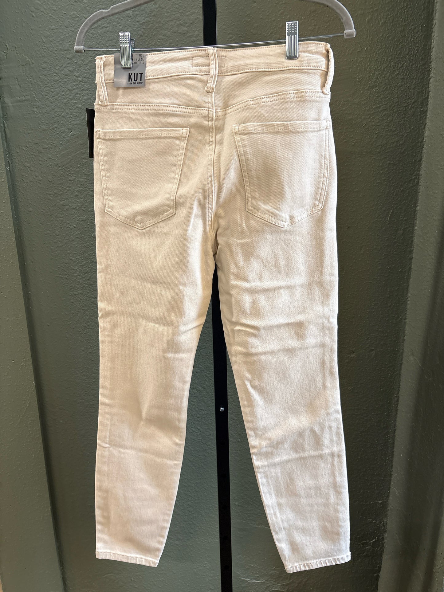 Kut from the Kloth Size 4 Cream Jeans