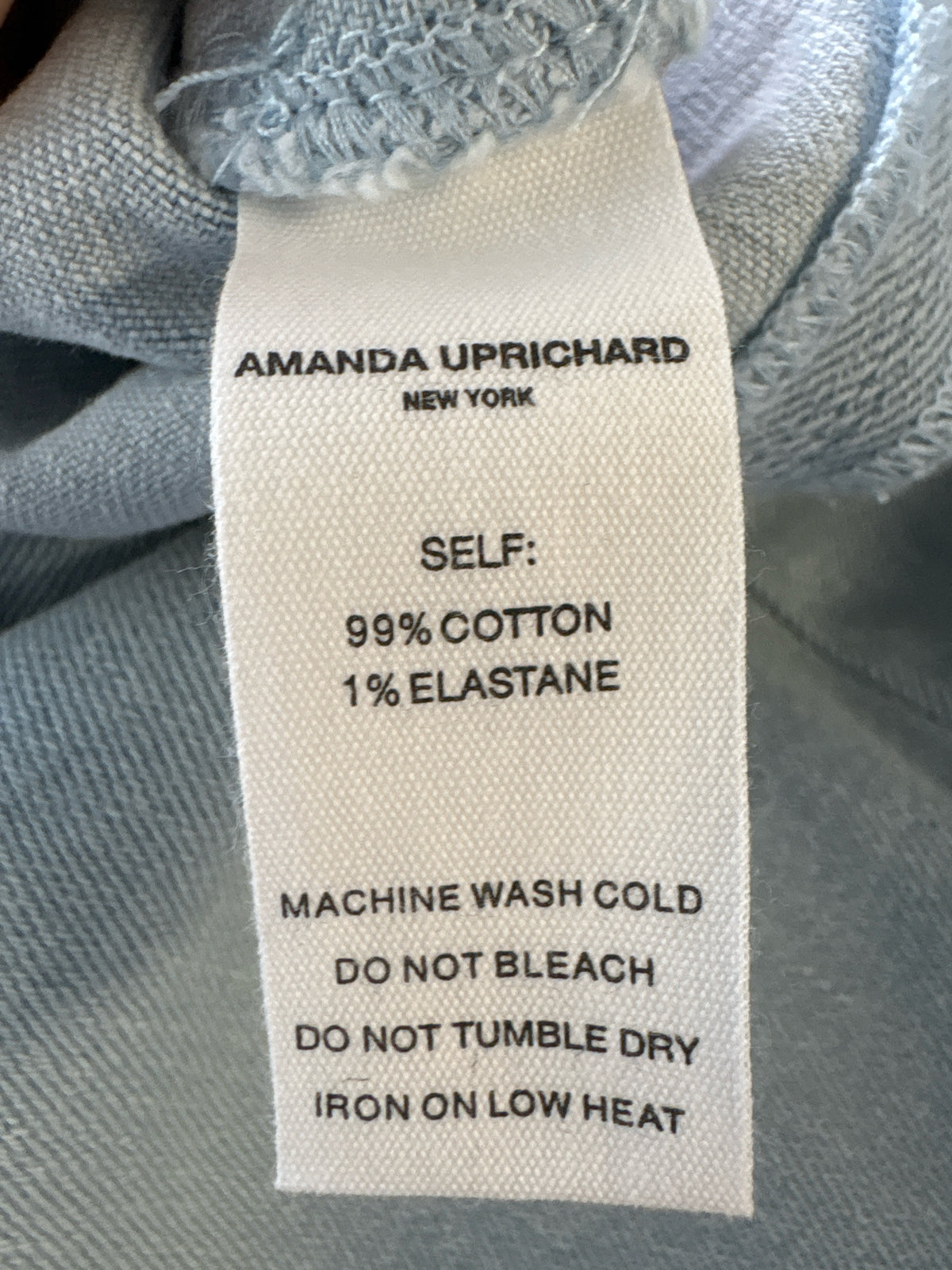 Nordstrom Size S Denim Blue Dress