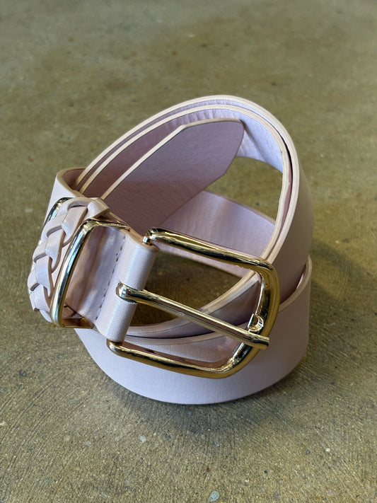 Linea Pelle blush Belt