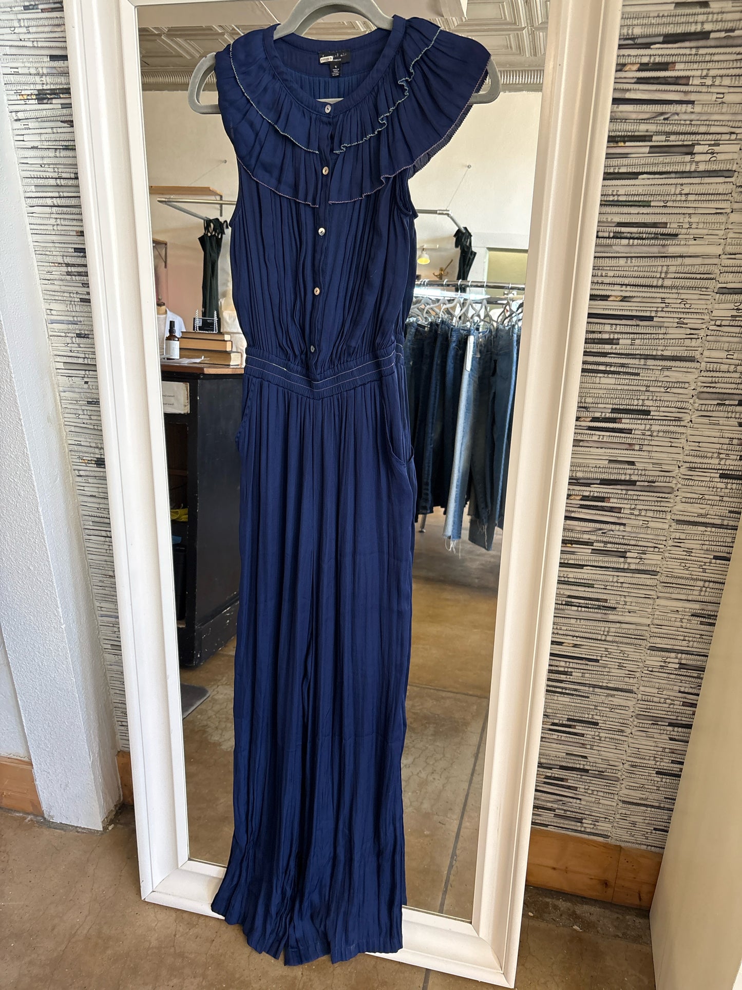 Current Air Size S Blue Romper