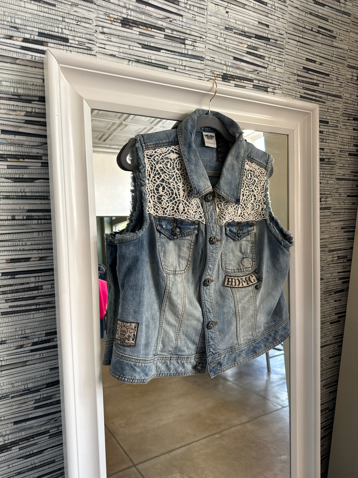 Size 2XL Denim Vest