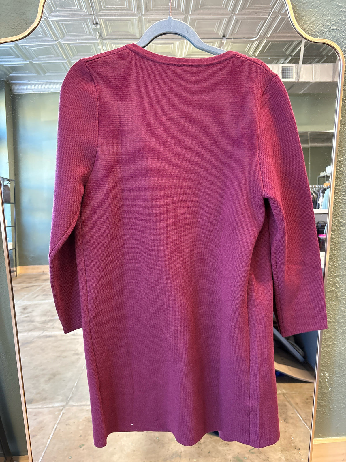 Anrabess Size M burgandy Tunic