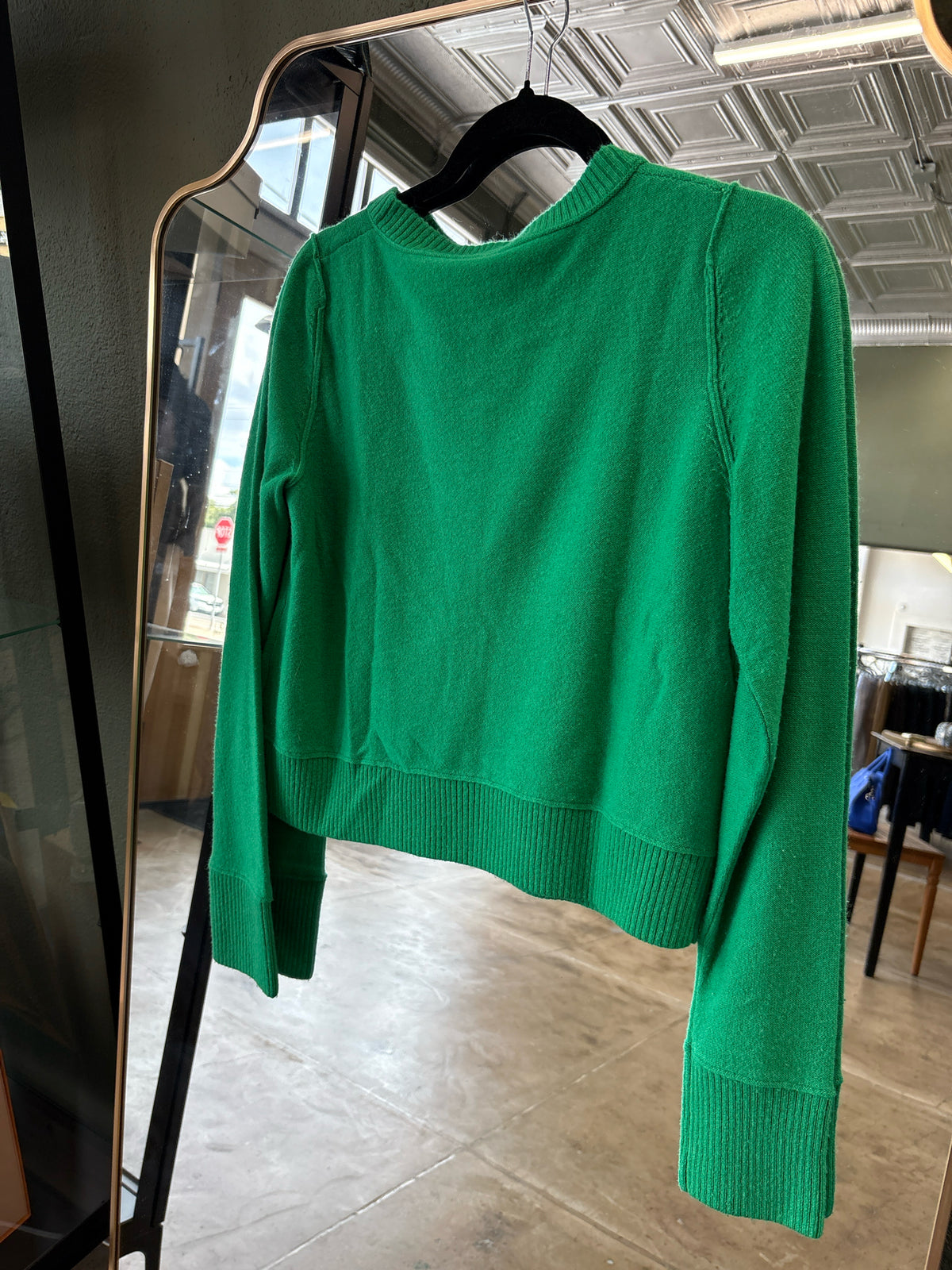 free people Size SP Green Cardigan