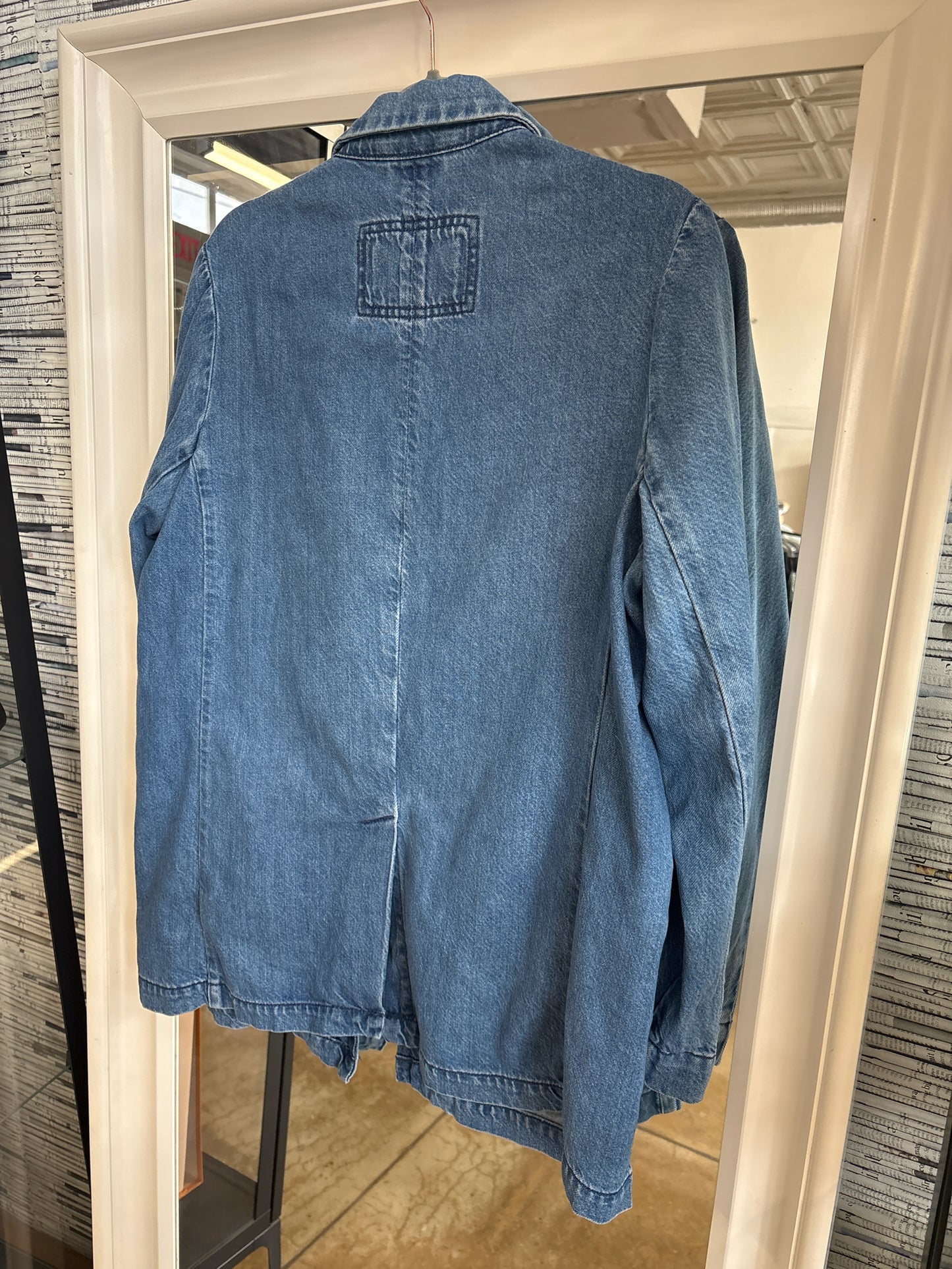 American Eagle Size M Denim Blazer