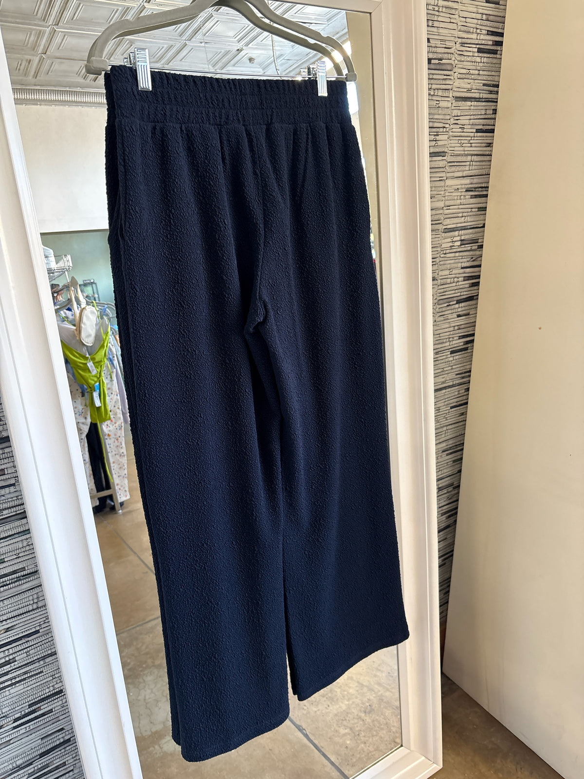 Sundays Size M Navy Top & Pant Set