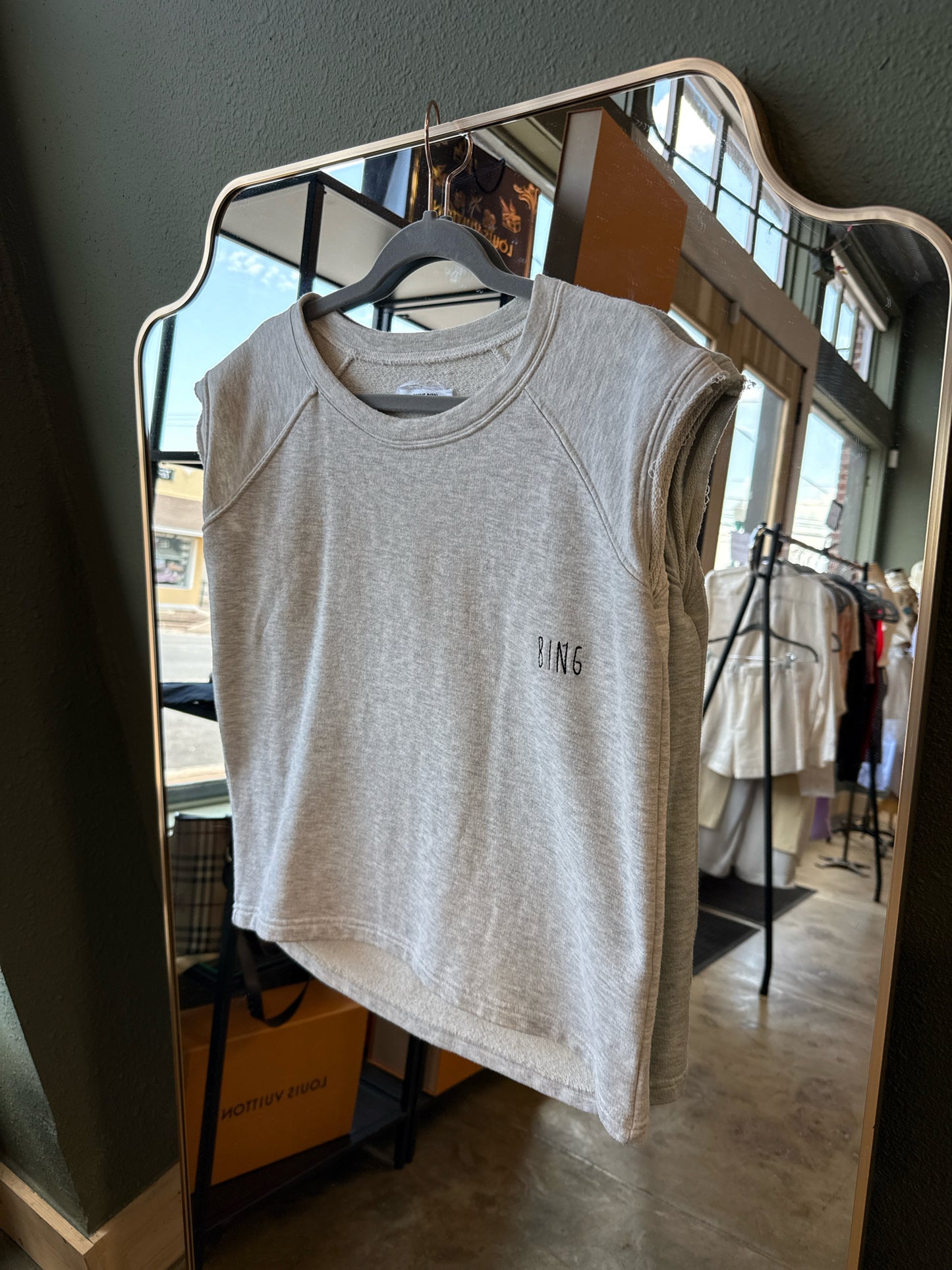 Anine Bing light gray Tops