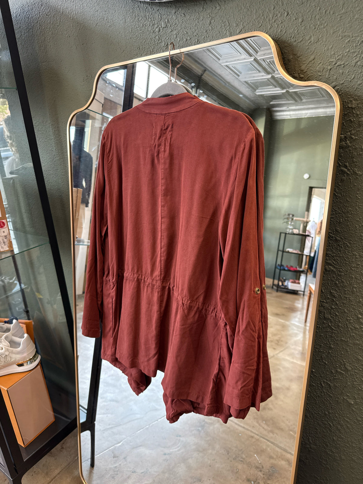 Sanctuary Size M Maroon Kimono/Shawl