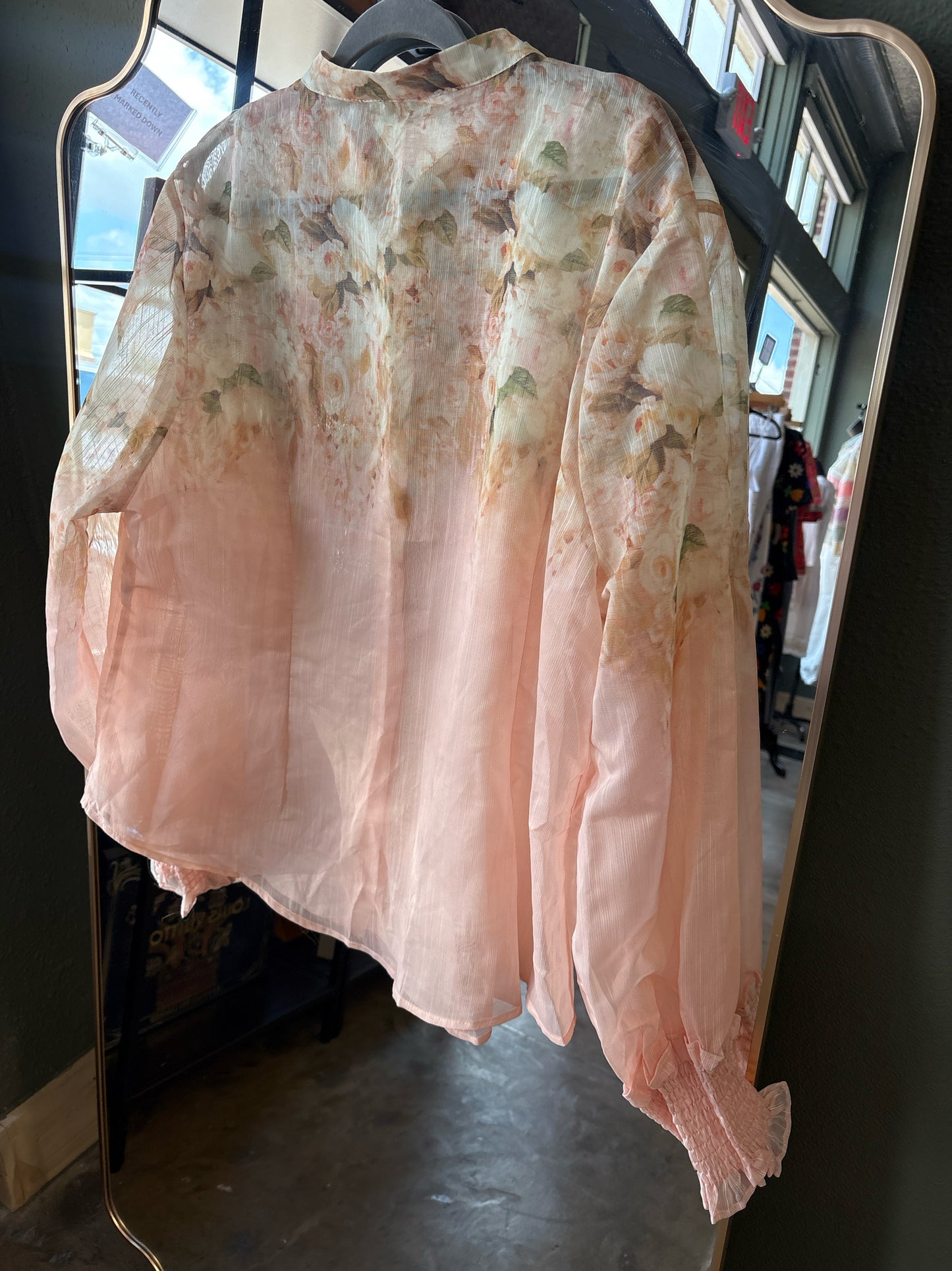 Peach multi Top