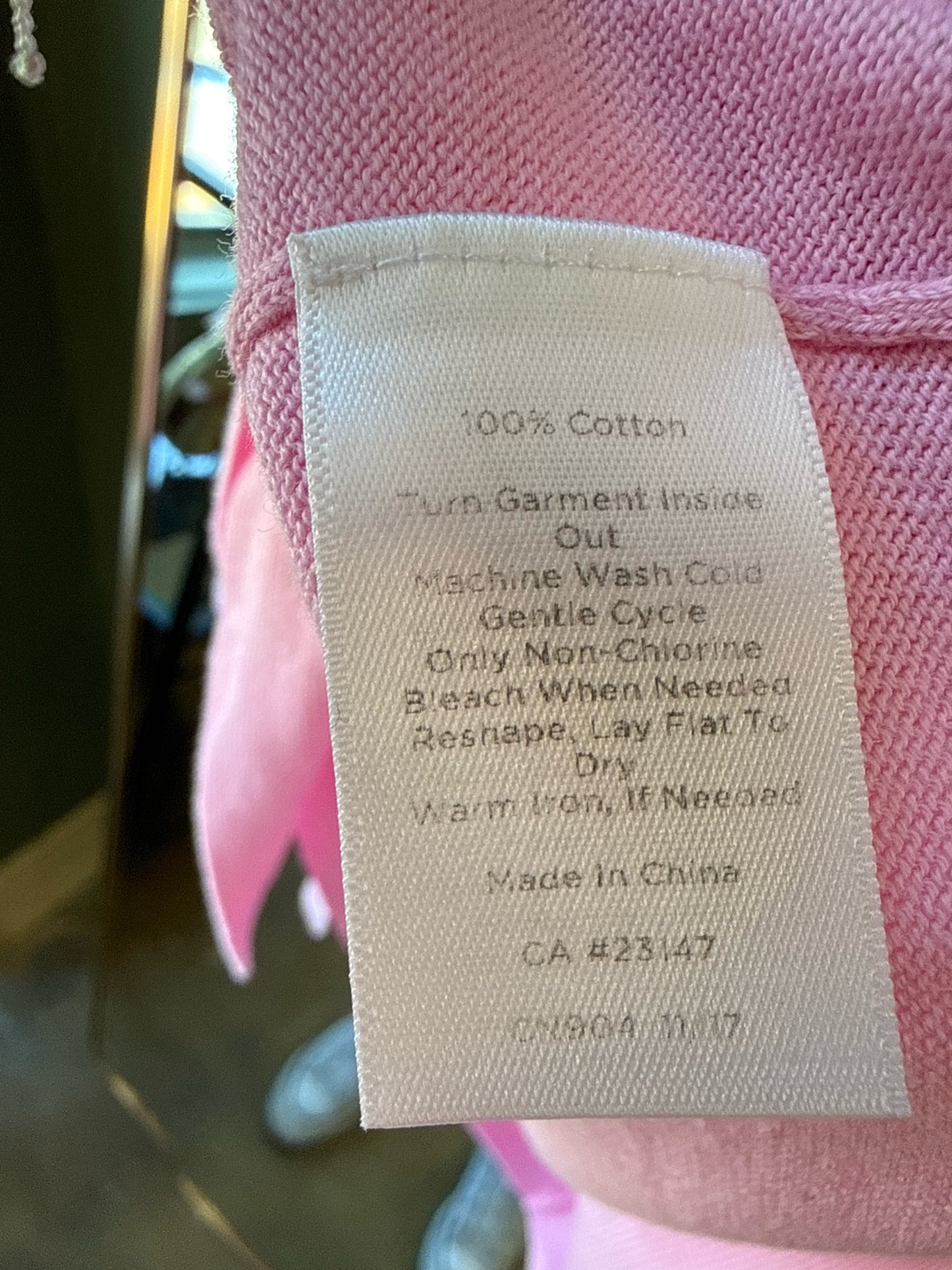 TALBOTS Size M Pink Sweater