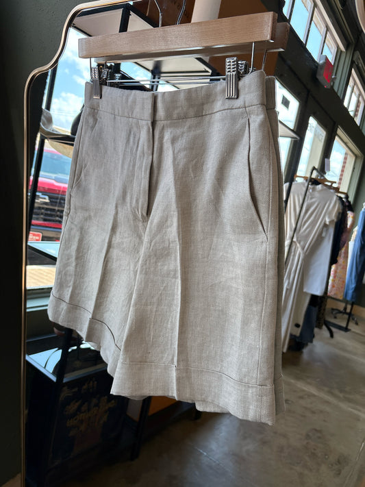 J. CREW Size 0 Khaki Shorts