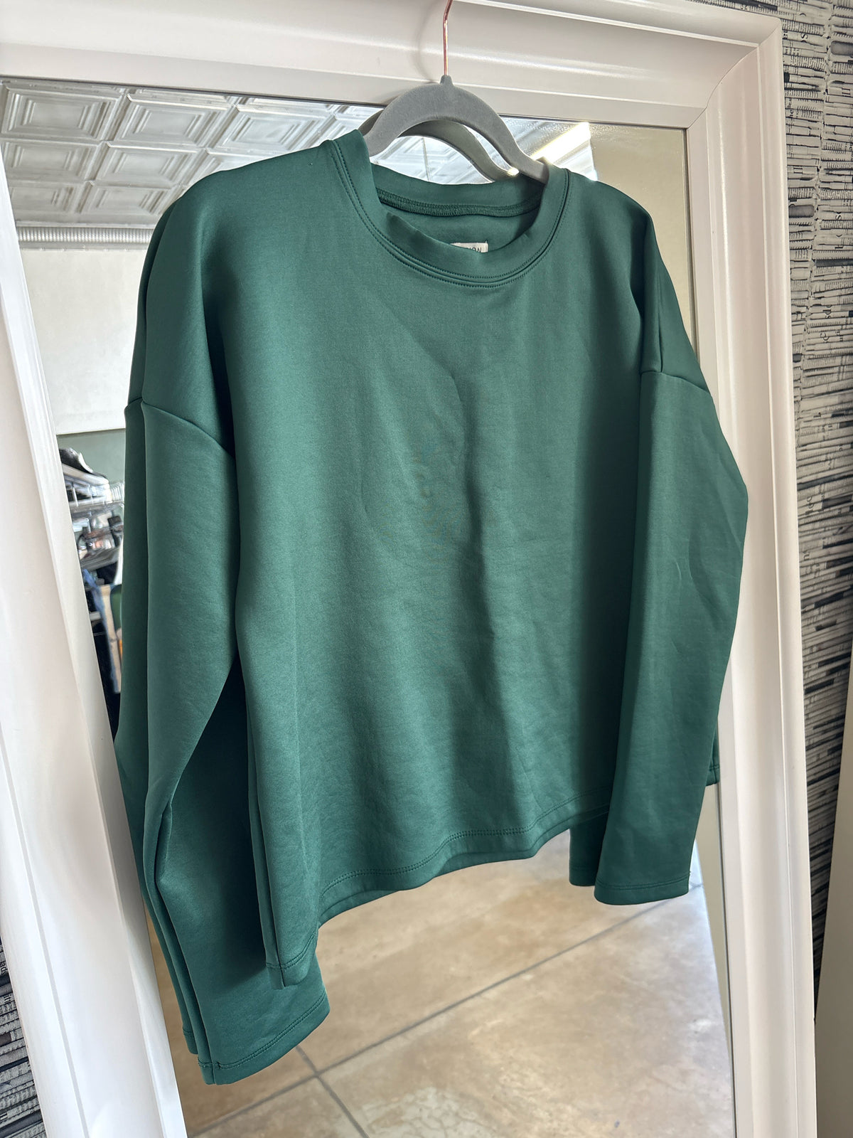 Albion Size M Green Sweatshirt/Hoodie