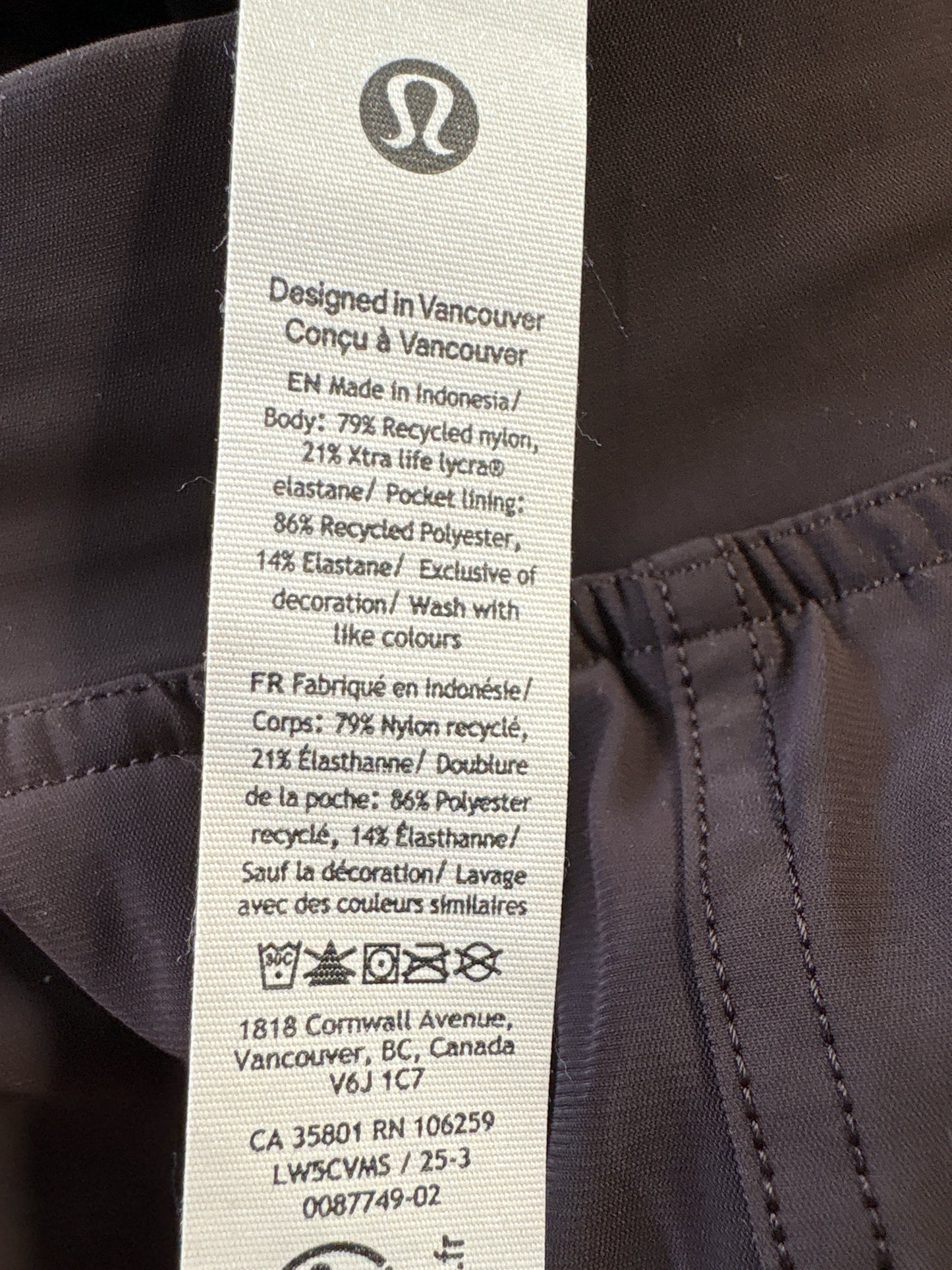 Lululemon 8 Brown/Chocolate Brown Pants