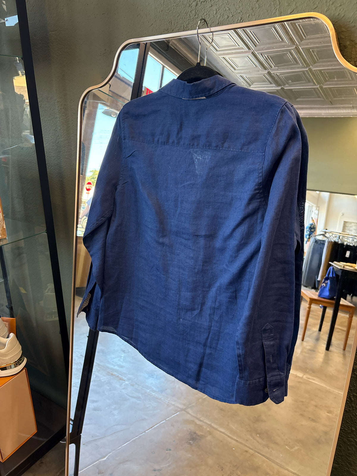Tommy Bahama Size S/P Blue Top