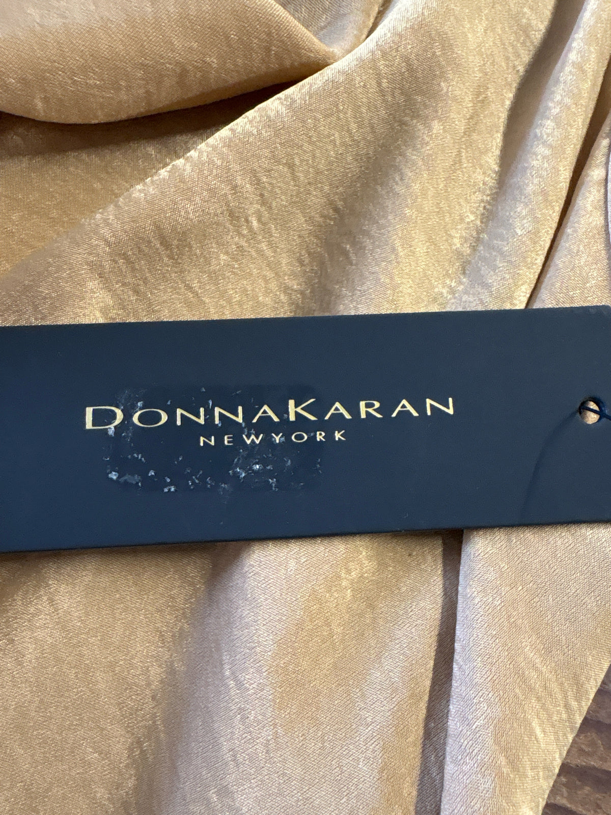 donna karan Size L Gold Top