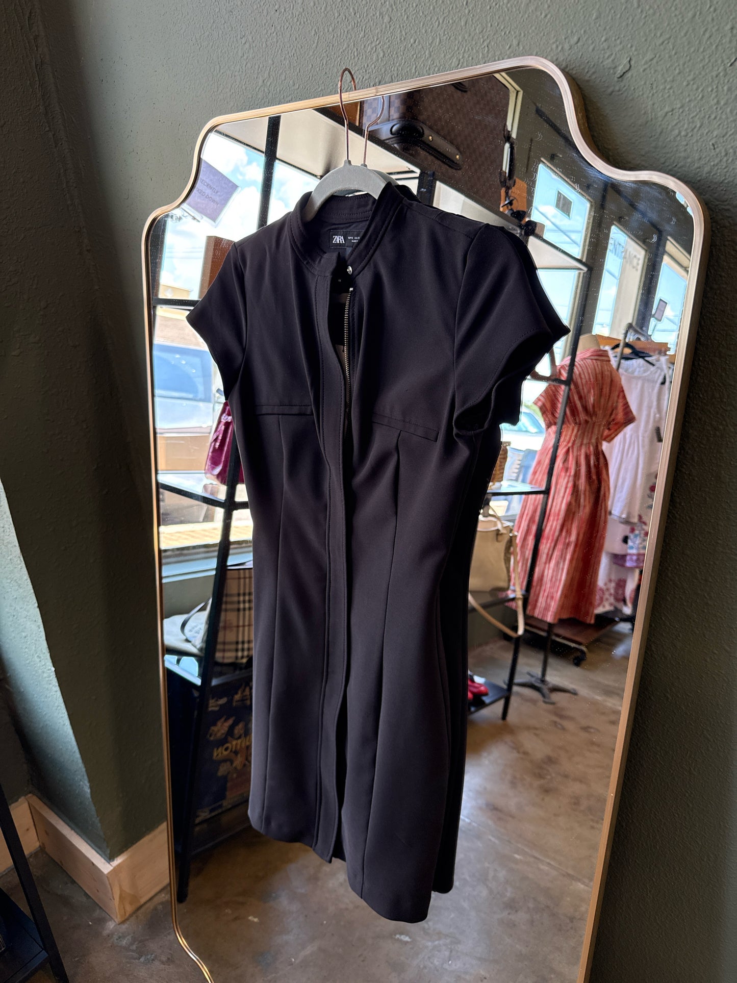 ZARA Size S Black Dress