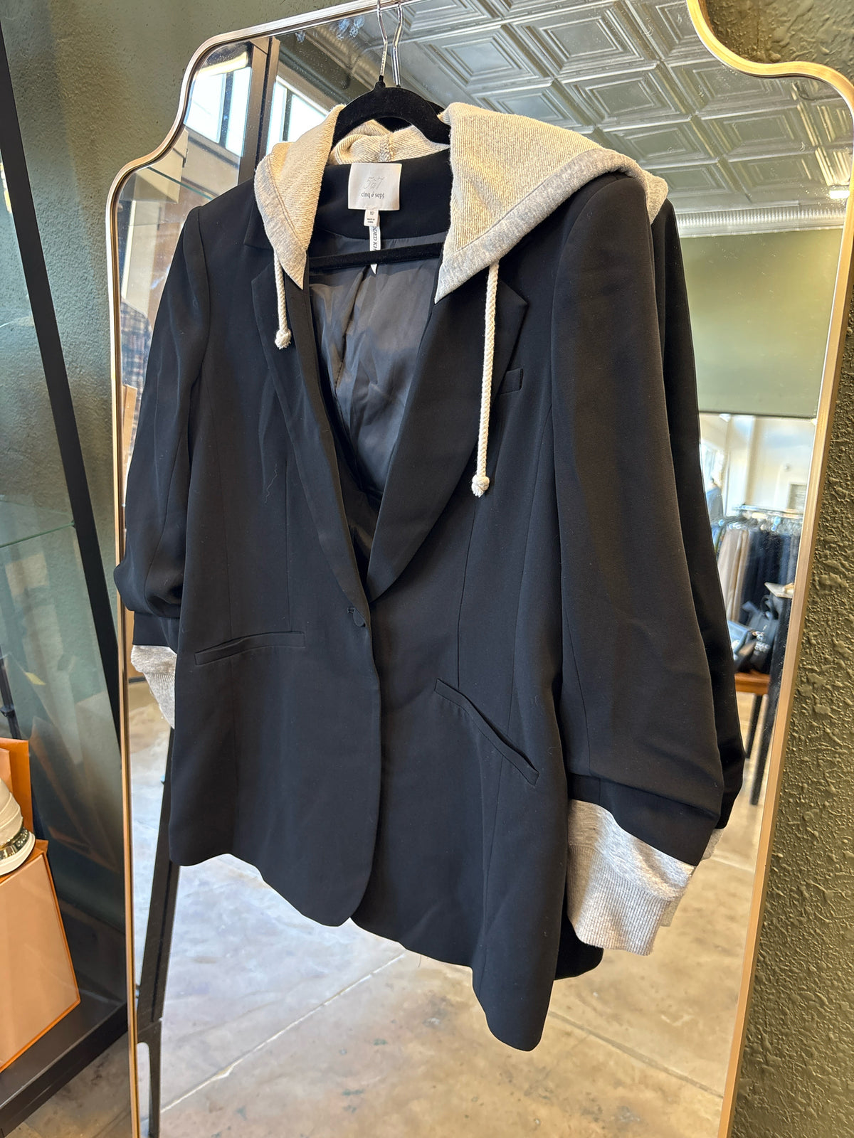 cinq a sept Size 10 Black Jacket