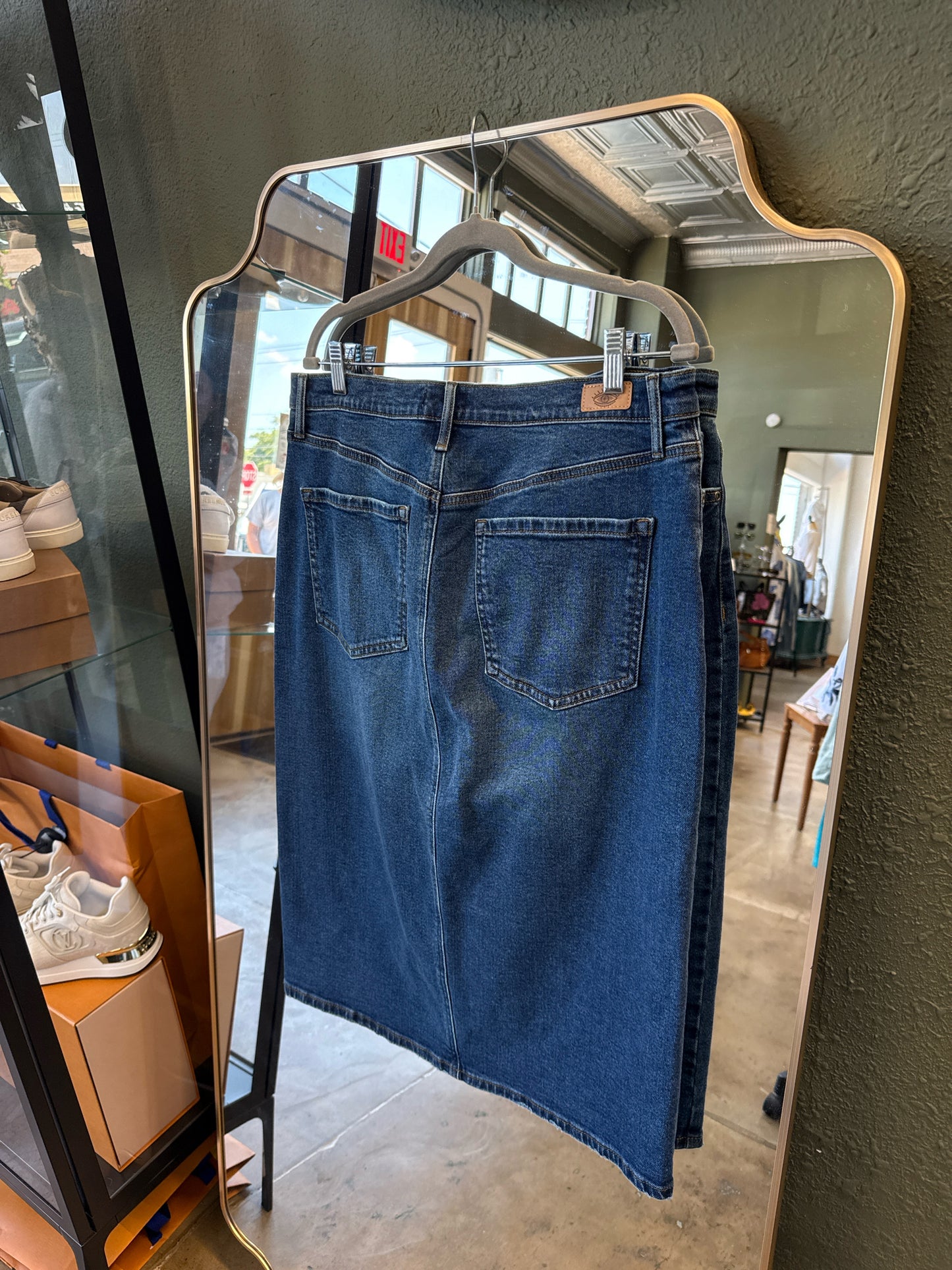 Sofia Jeans Size 14 Denim Skirt