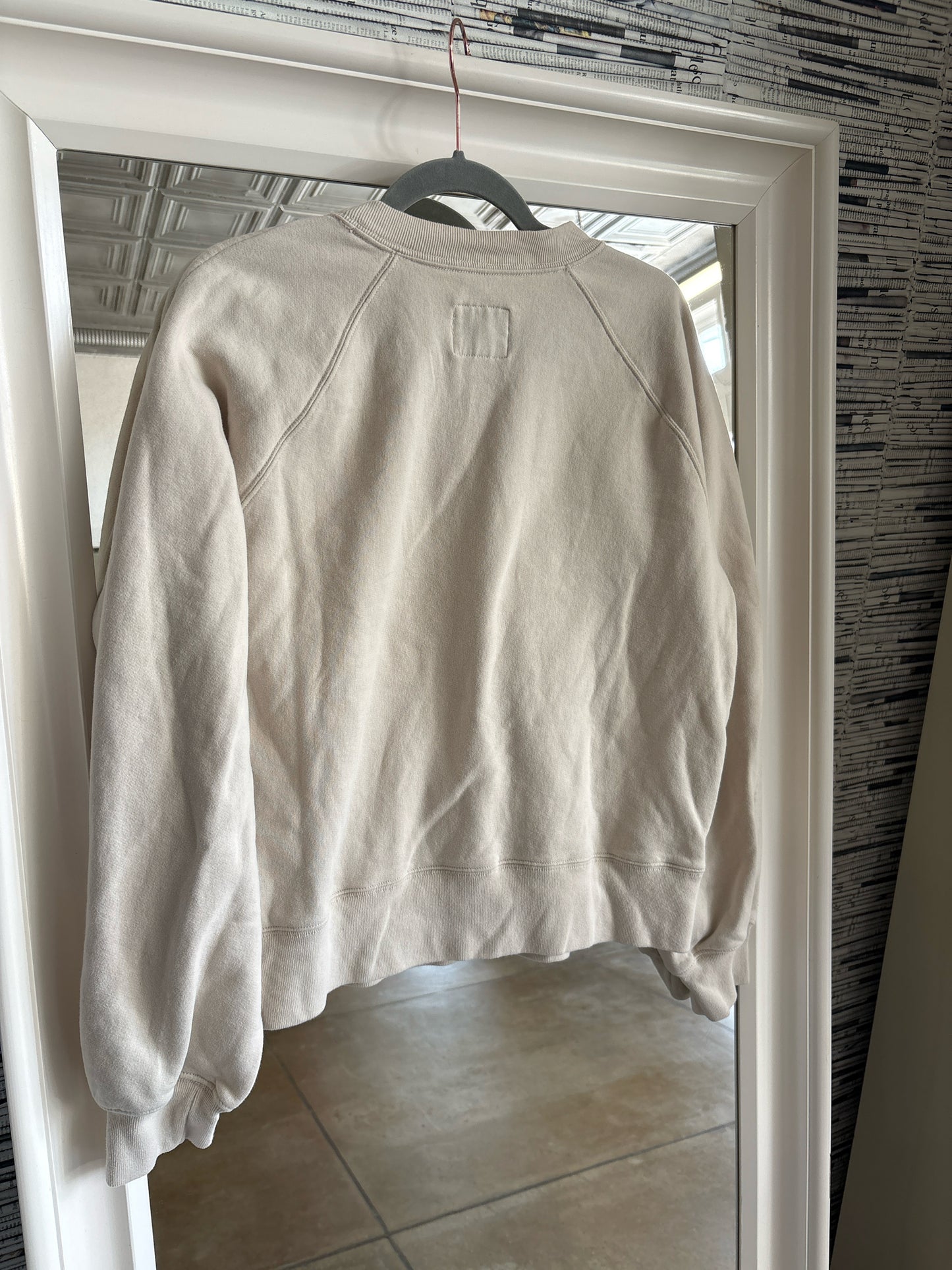 Abercrombie & Fitch Size M Ivory Two Piece Set