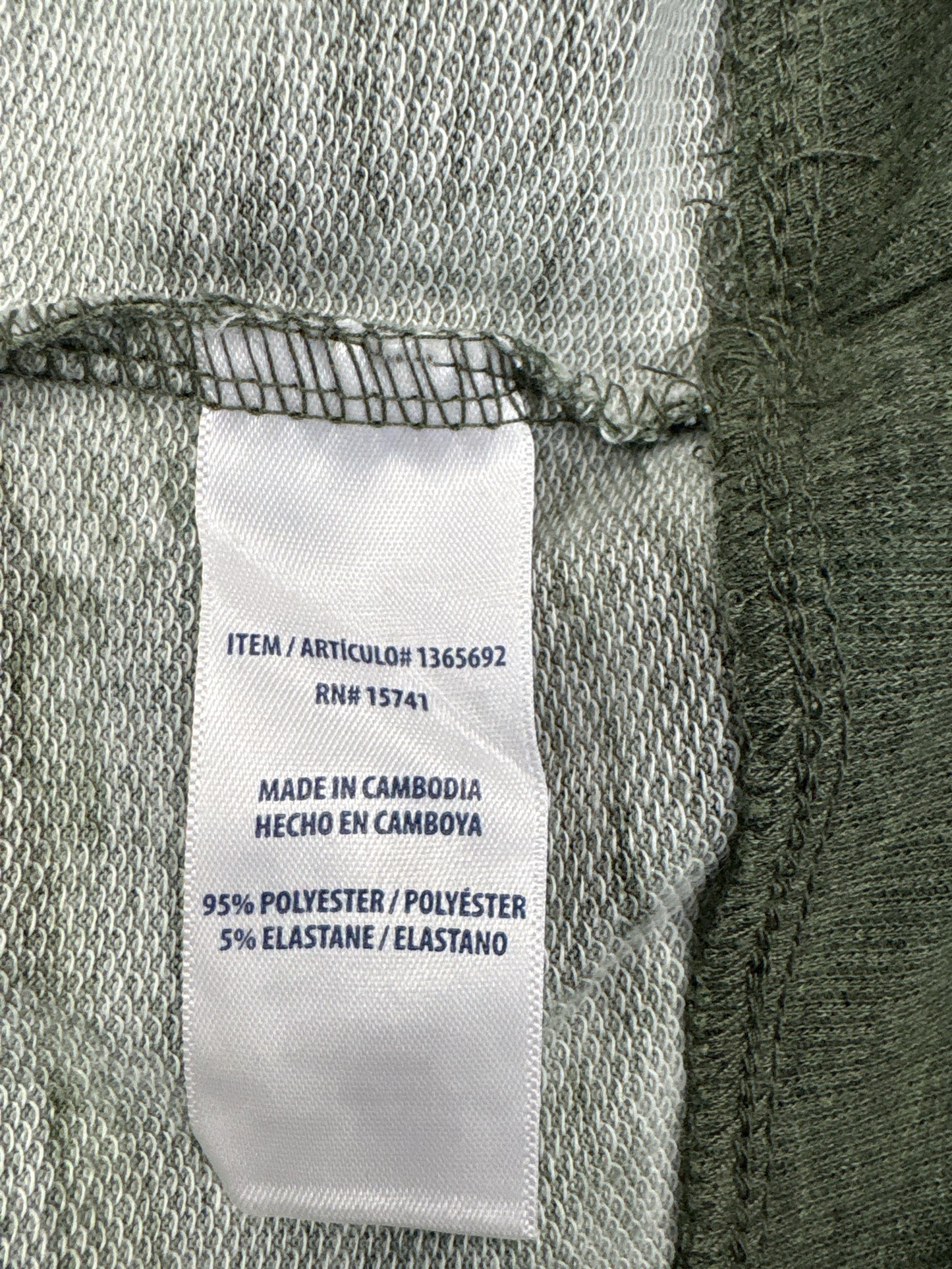splendid Size M Camo Sweatshirt/Hoodie