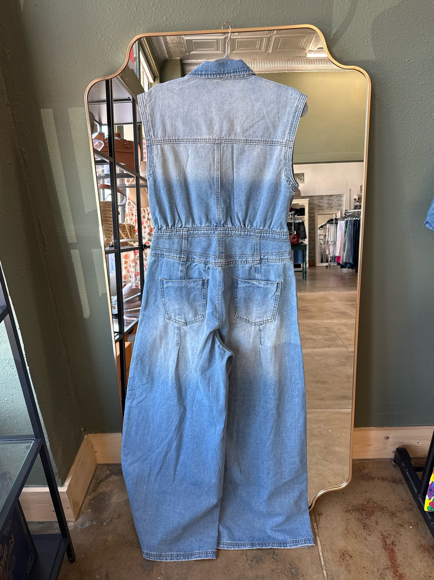 ee:some Size M Denim Romper