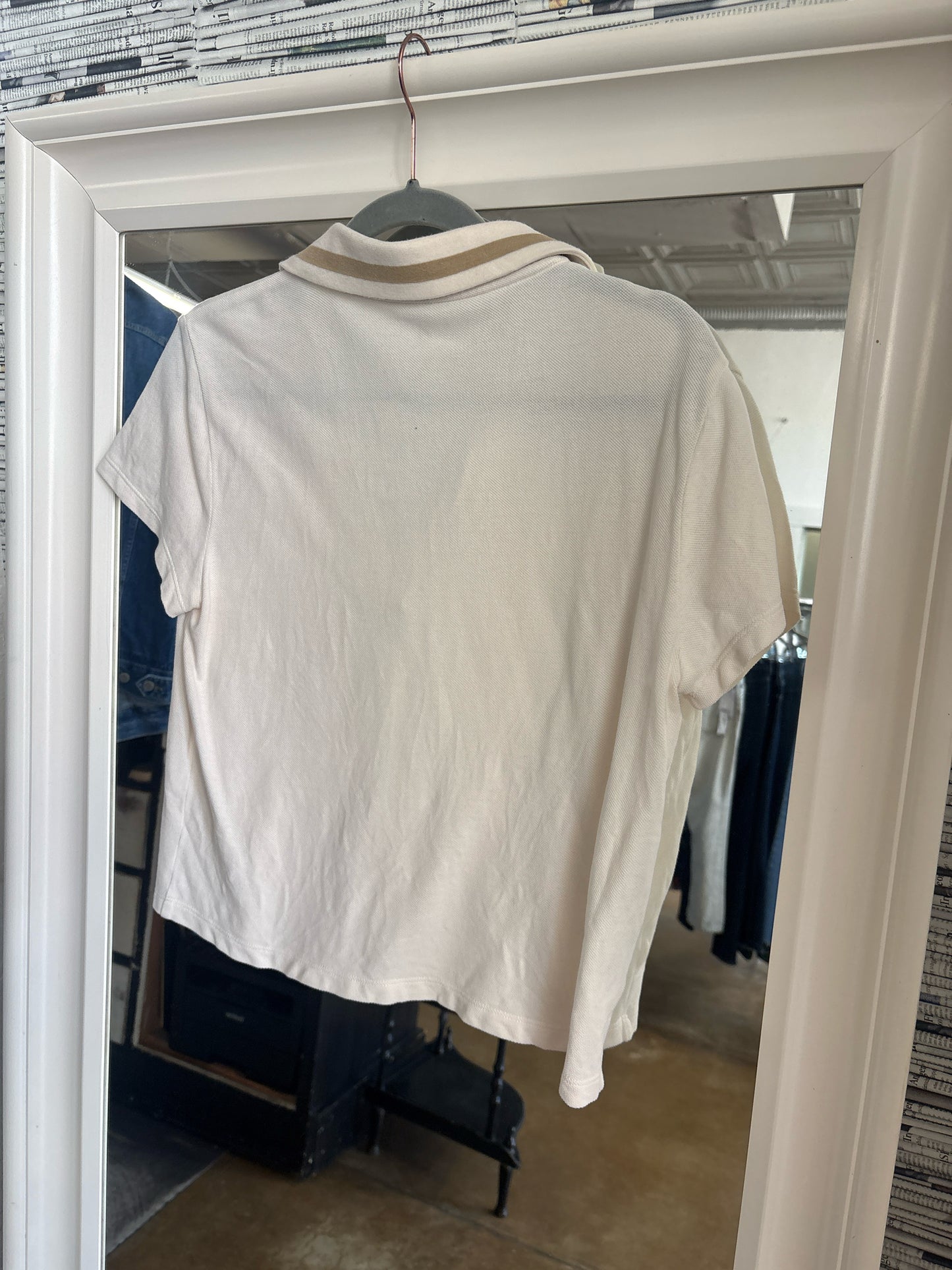Lou & Grey Size M Cream Top